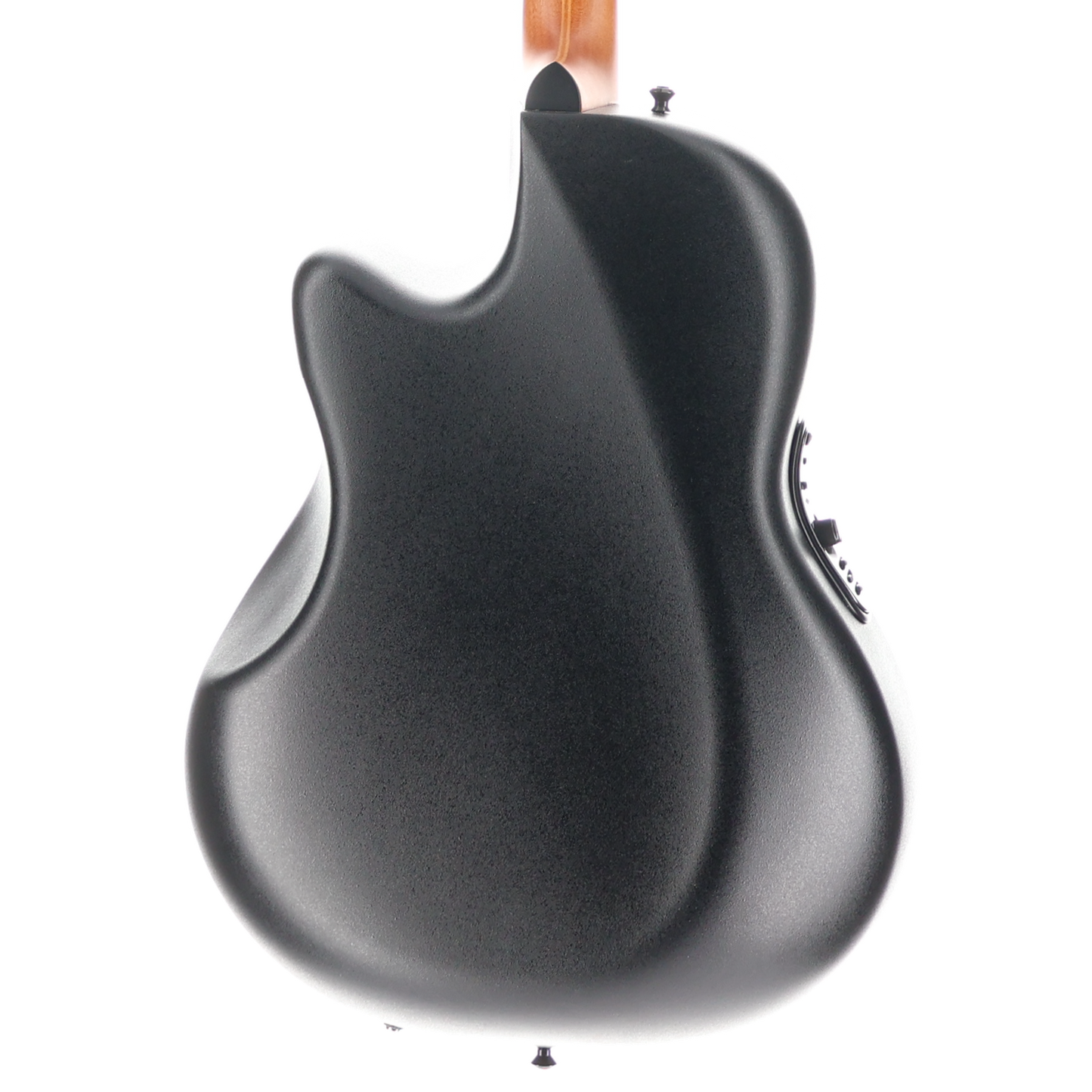 Ovation Pro Series Standard Balladeer E-Acoustic Guitar 2771AX-5, Black, Plays Great (SR) (91652)