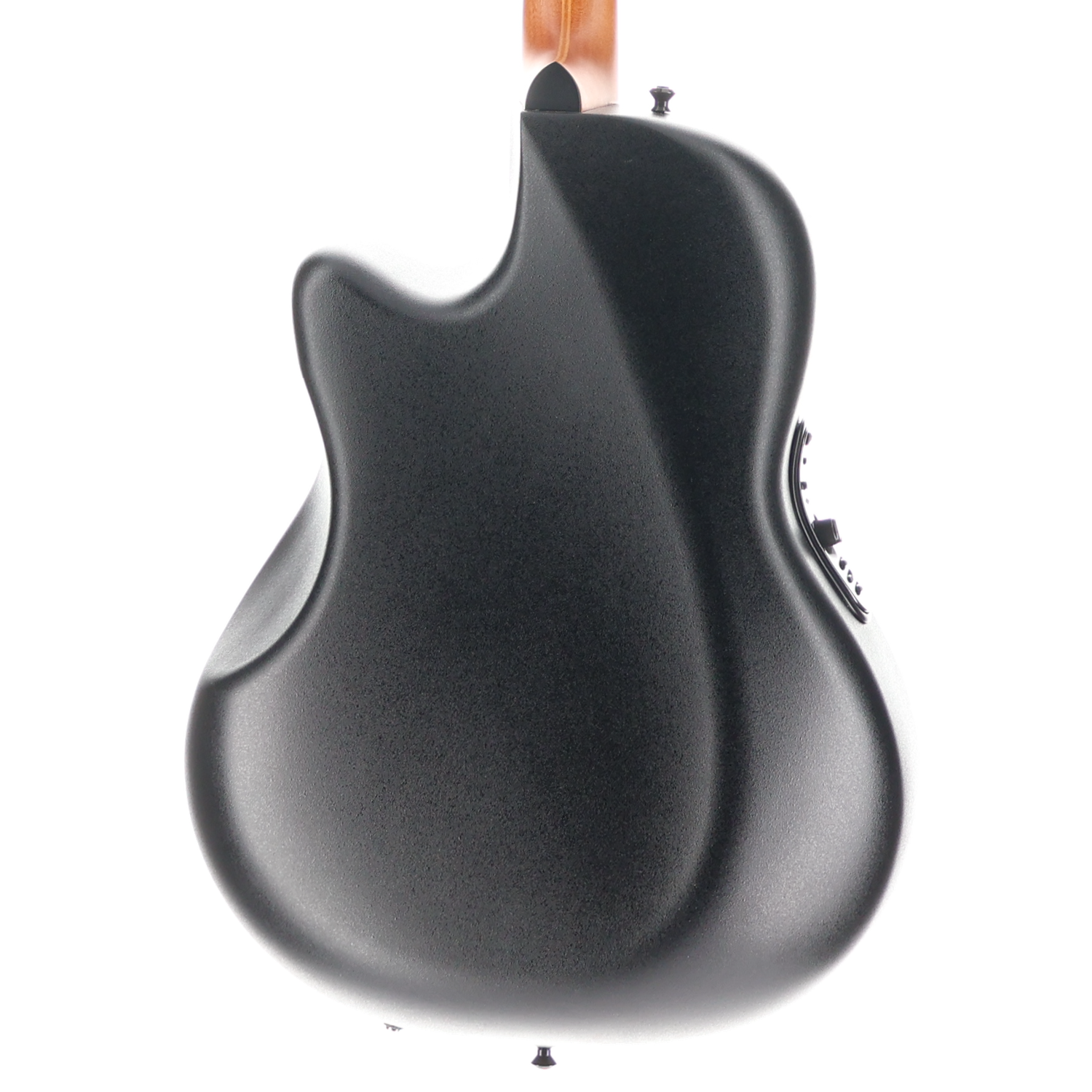 Ovation Pro Series Standard Balladeer E-Acoustic Guitar 2771AX-5, Black, Plays Great (SR) (91652)