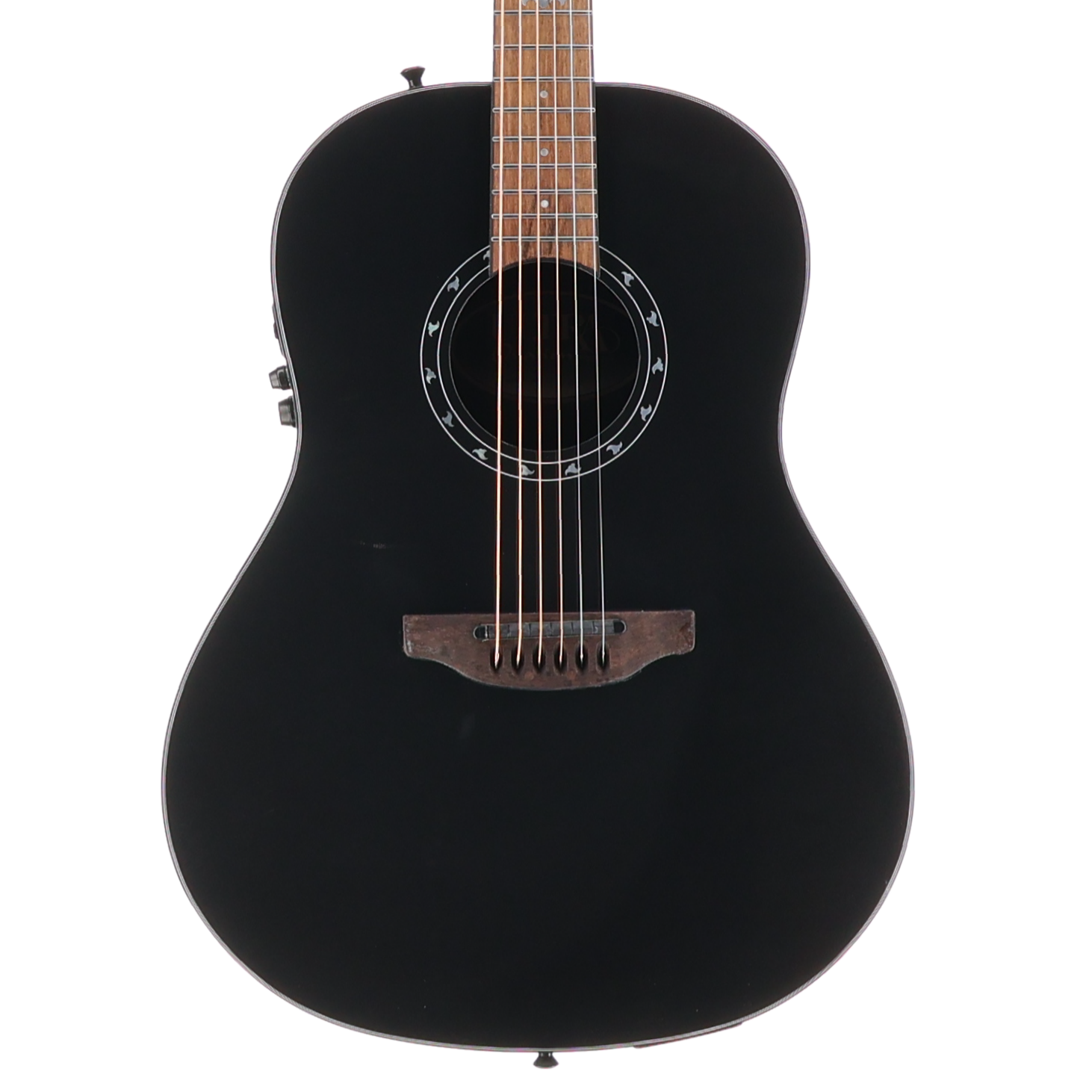 Ovation Pro Series Ultra Mid-Depth Non-Cutaway - Pitch Black (SR) (11303)