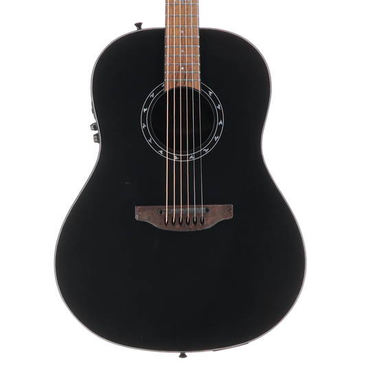 Ovation Pro Series Ultra Mid-Depth Non-Cutaway - Pitch Black (SR) (11303)