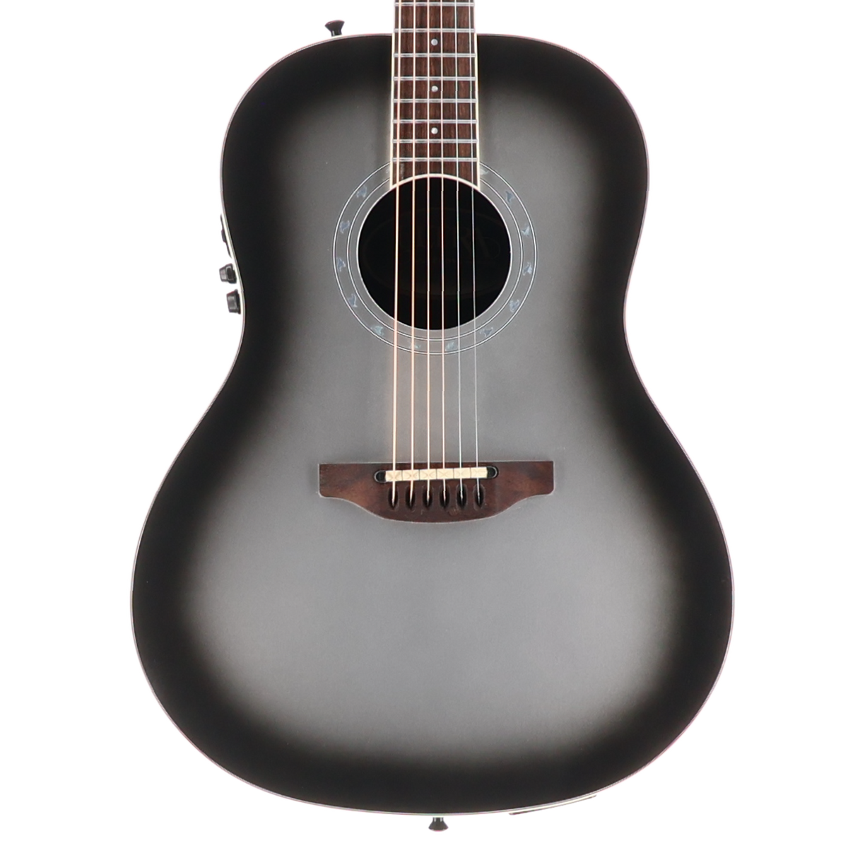 Ovation Pro Series Ultra Mid-Depth Non-Cutaway - Silver Shadow (BB6) (11513)
