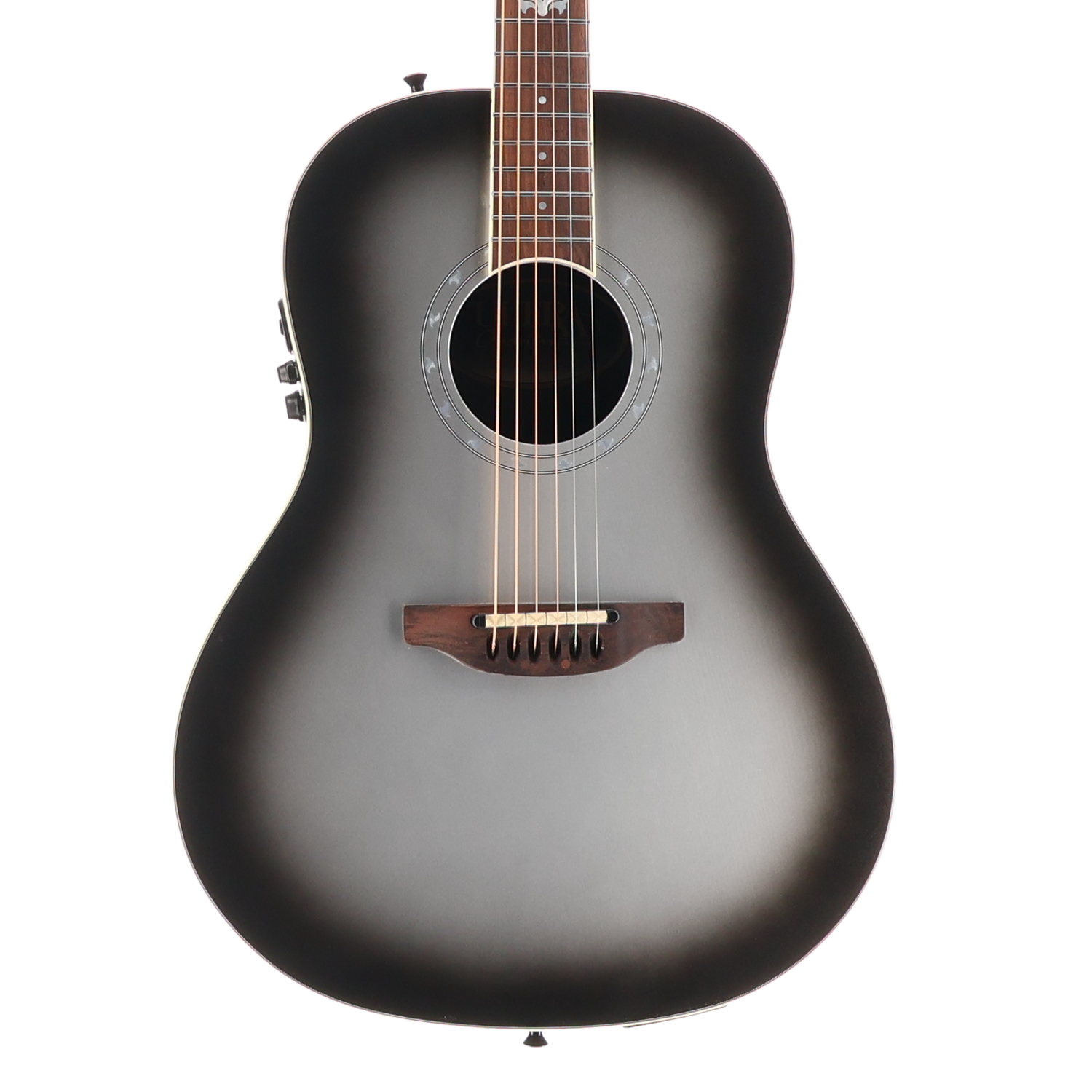 Ovation Pro Series Ultra Mid-Depth Non-Cutaway - Silver Shadow (E2) (11485)