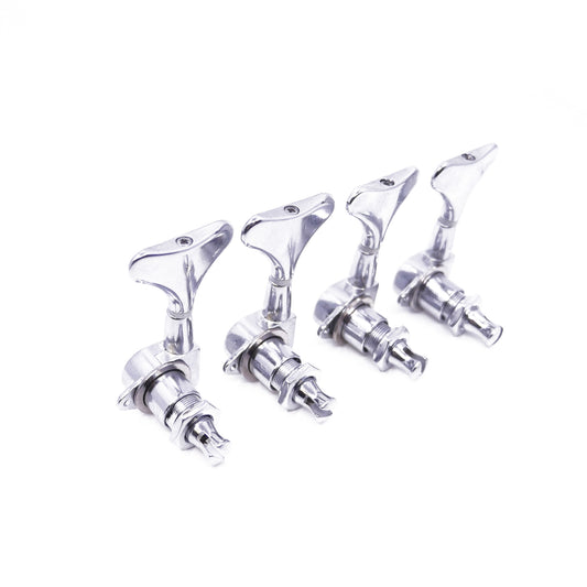 Chrome Sealed Economy Bass Tuners (Set of 4) (S3H1)