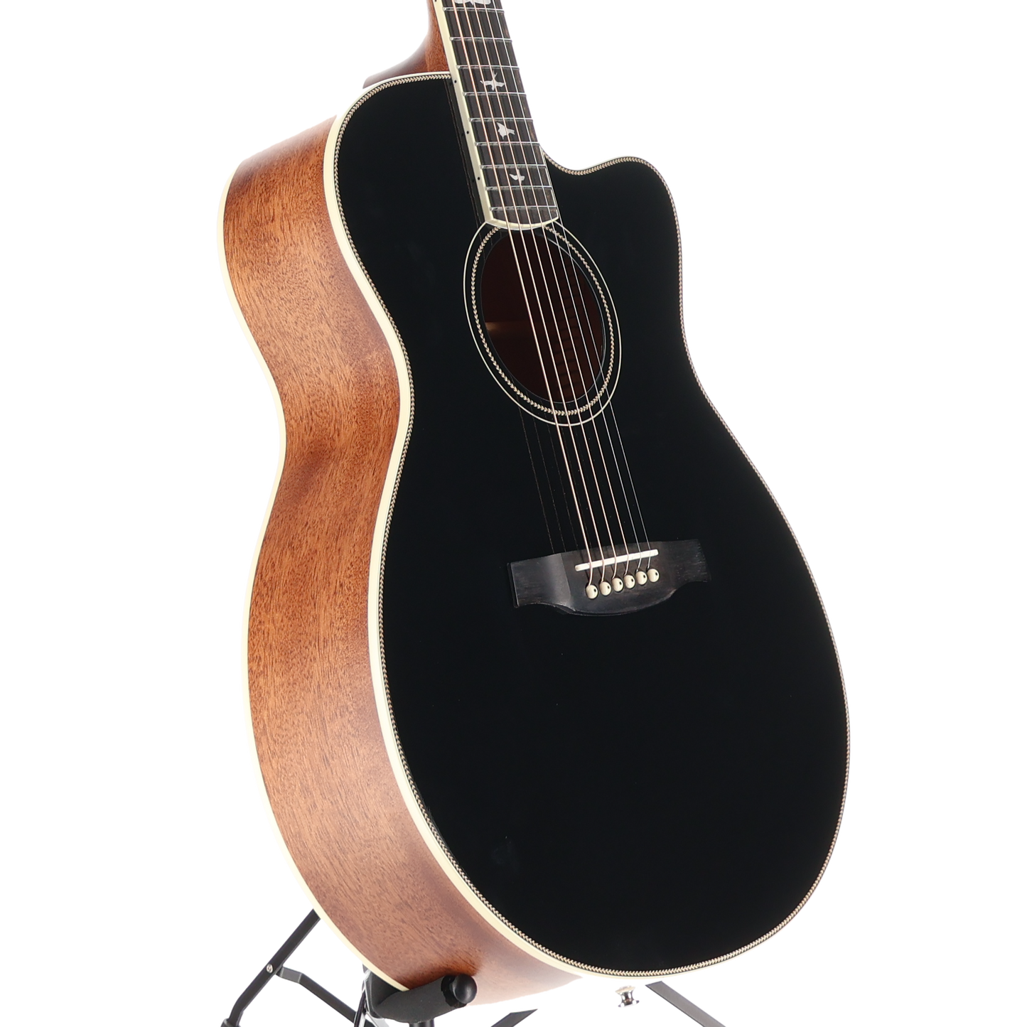 PRS SE A20E Acoustic Electric Guitar - Black (A6) (20252)