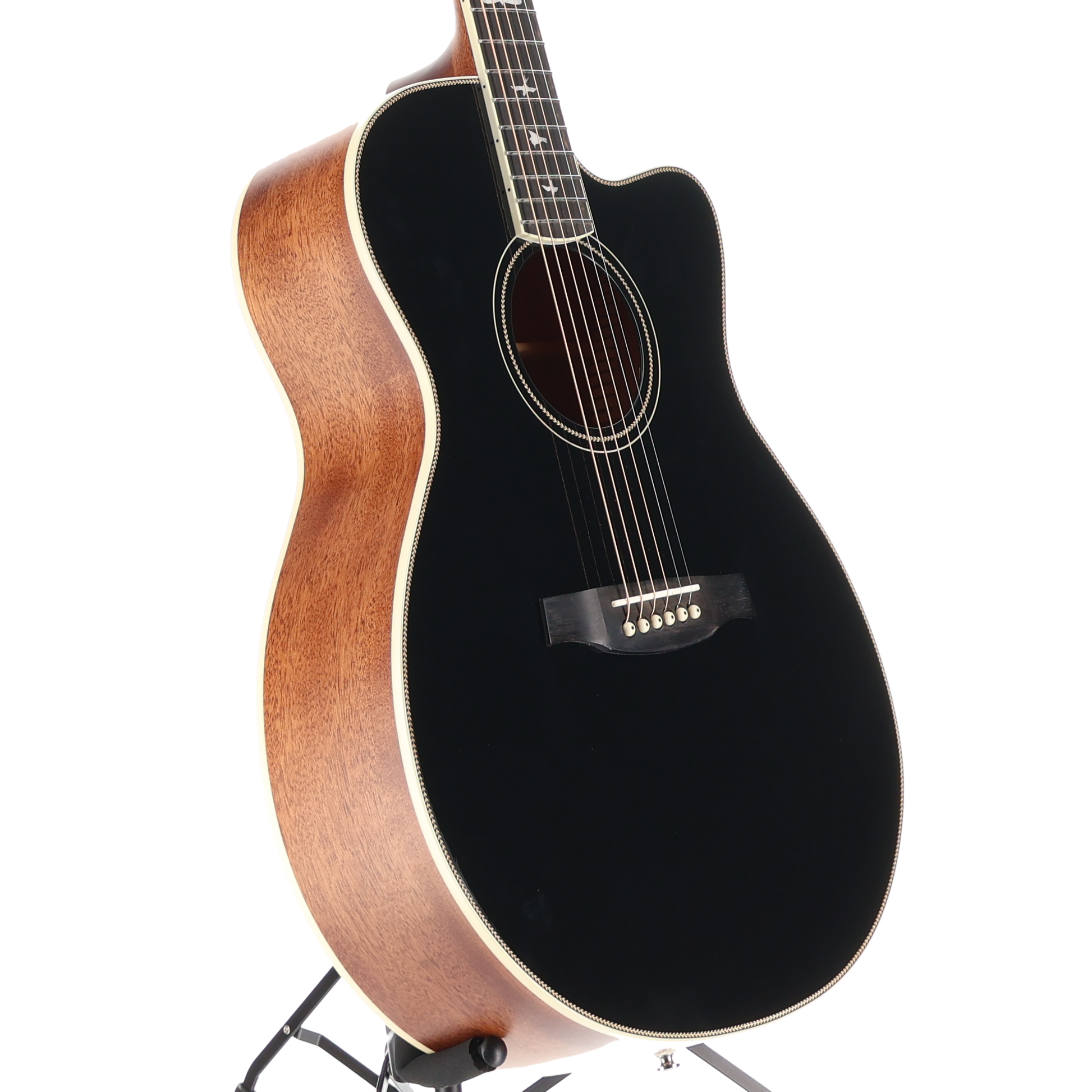 PRS SE A20E Acoustic Electric Guitar - Black (A6) (20252)