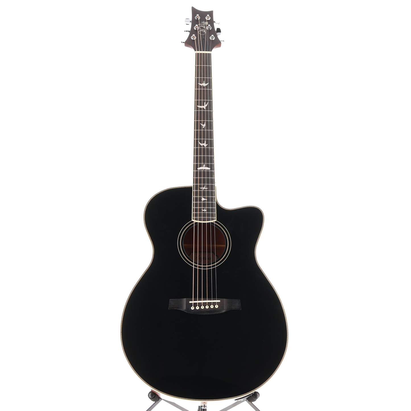 PRS SE A20E Acoustic Electric Guitar - Black (A6) (20252)