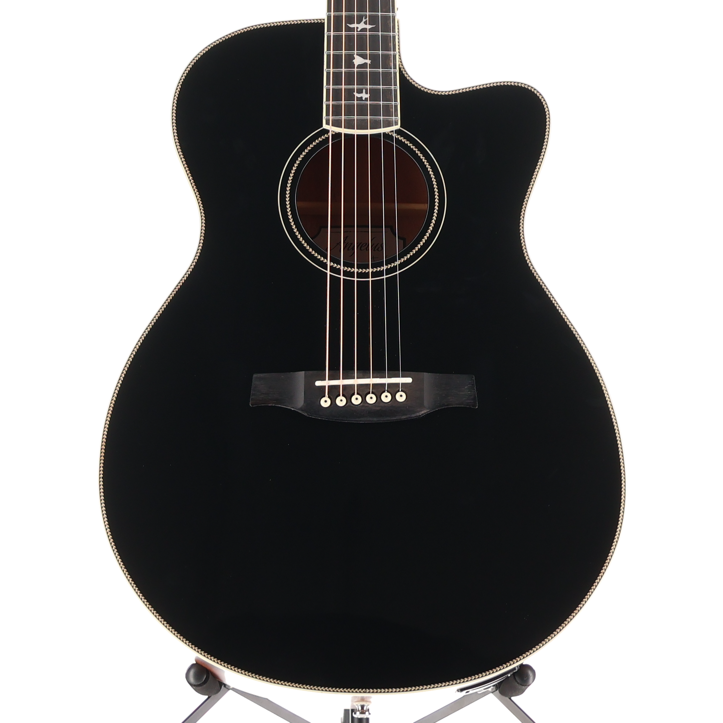 PRS SE A20E Acoustic Electric Guitar - Black (A6) (20252)