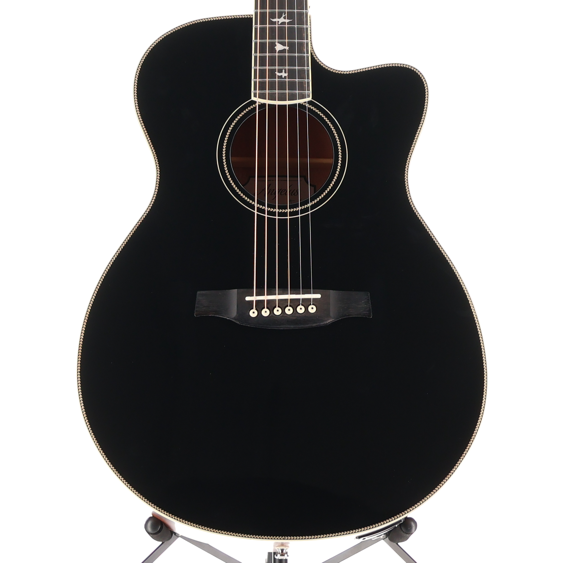 PRS SE A20E Acoustic Electric Guitar - Black (A6) (20252)