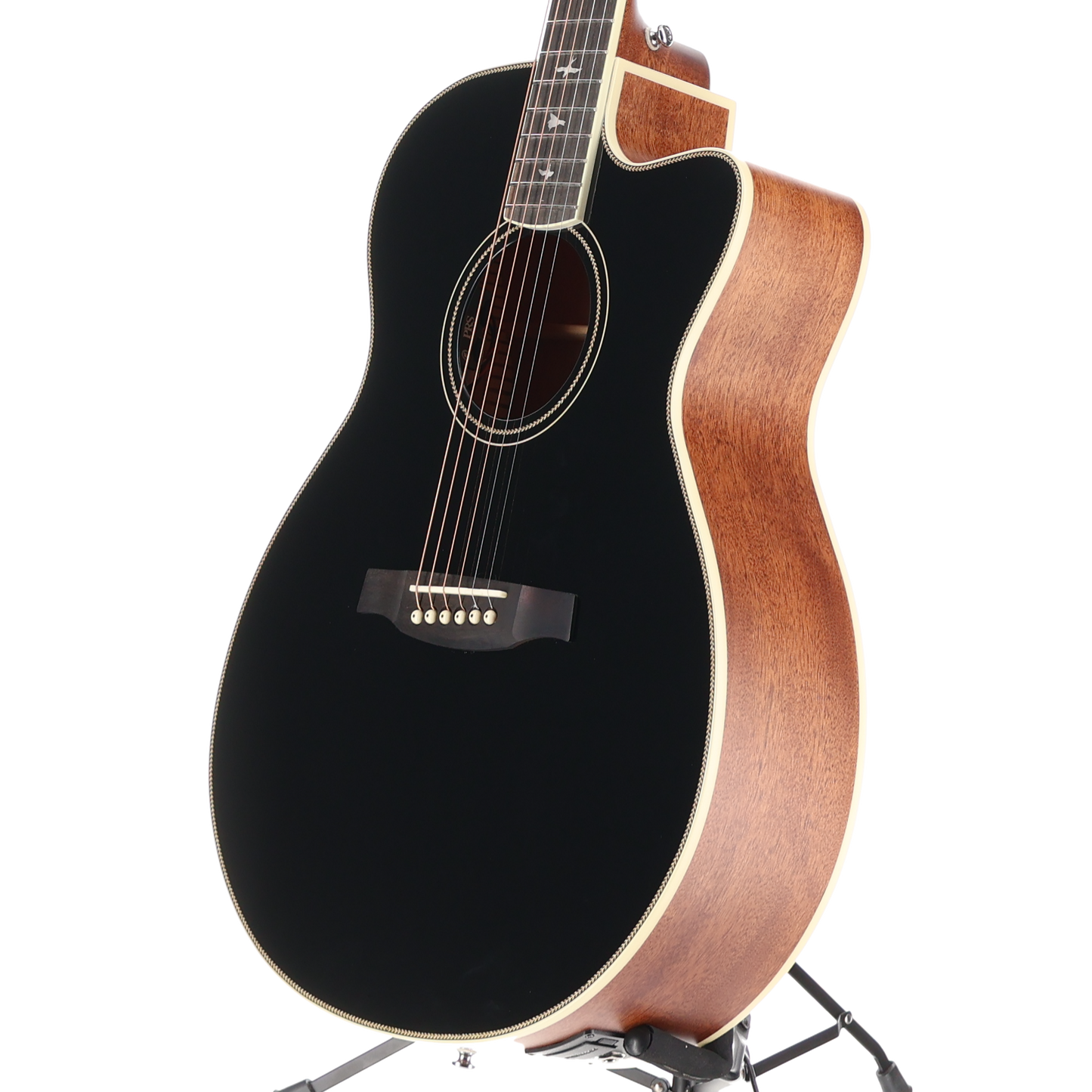 PRS SE A20E Angelus Cutaway Acoustic Electric Guitar - Black (C9) (17648)