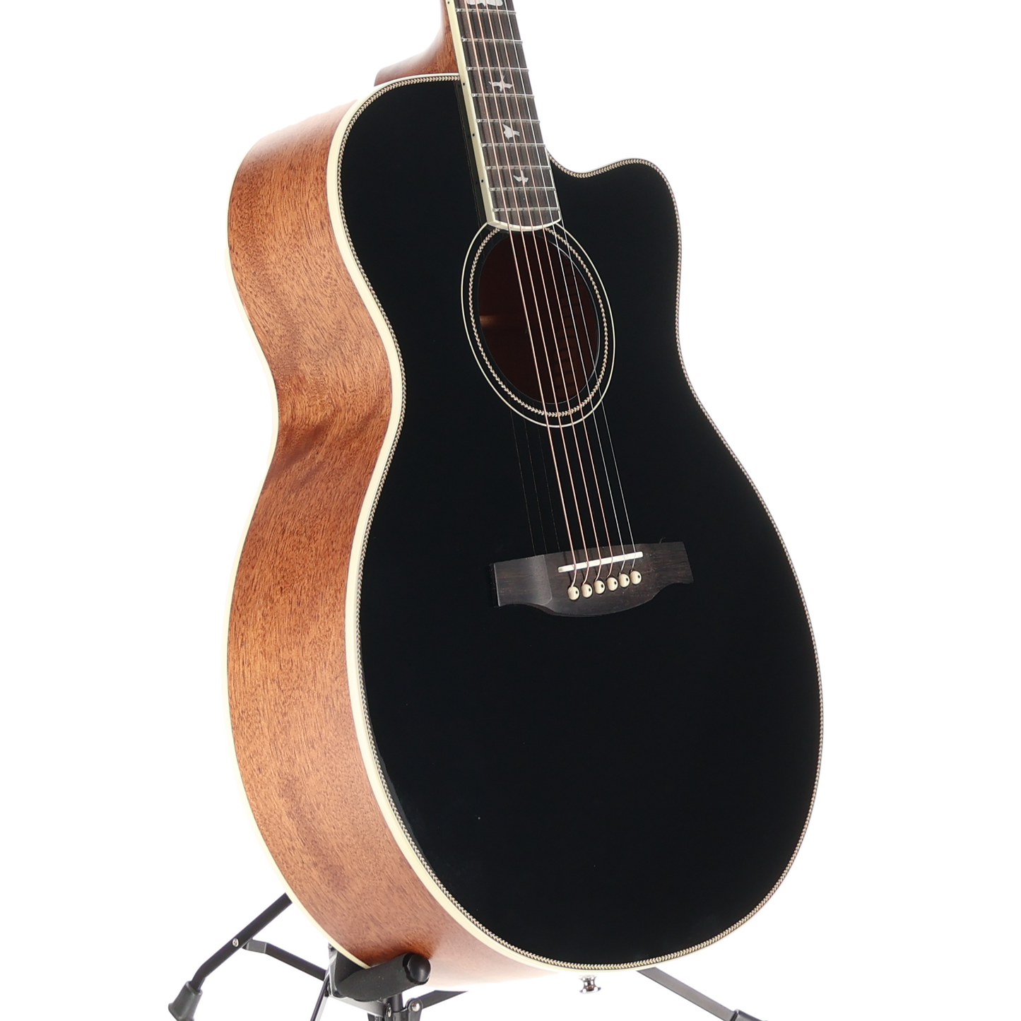 PRS SE A20E Angelus Cutaway Acoustic Electric Guitar - Black (M2) (20295)
