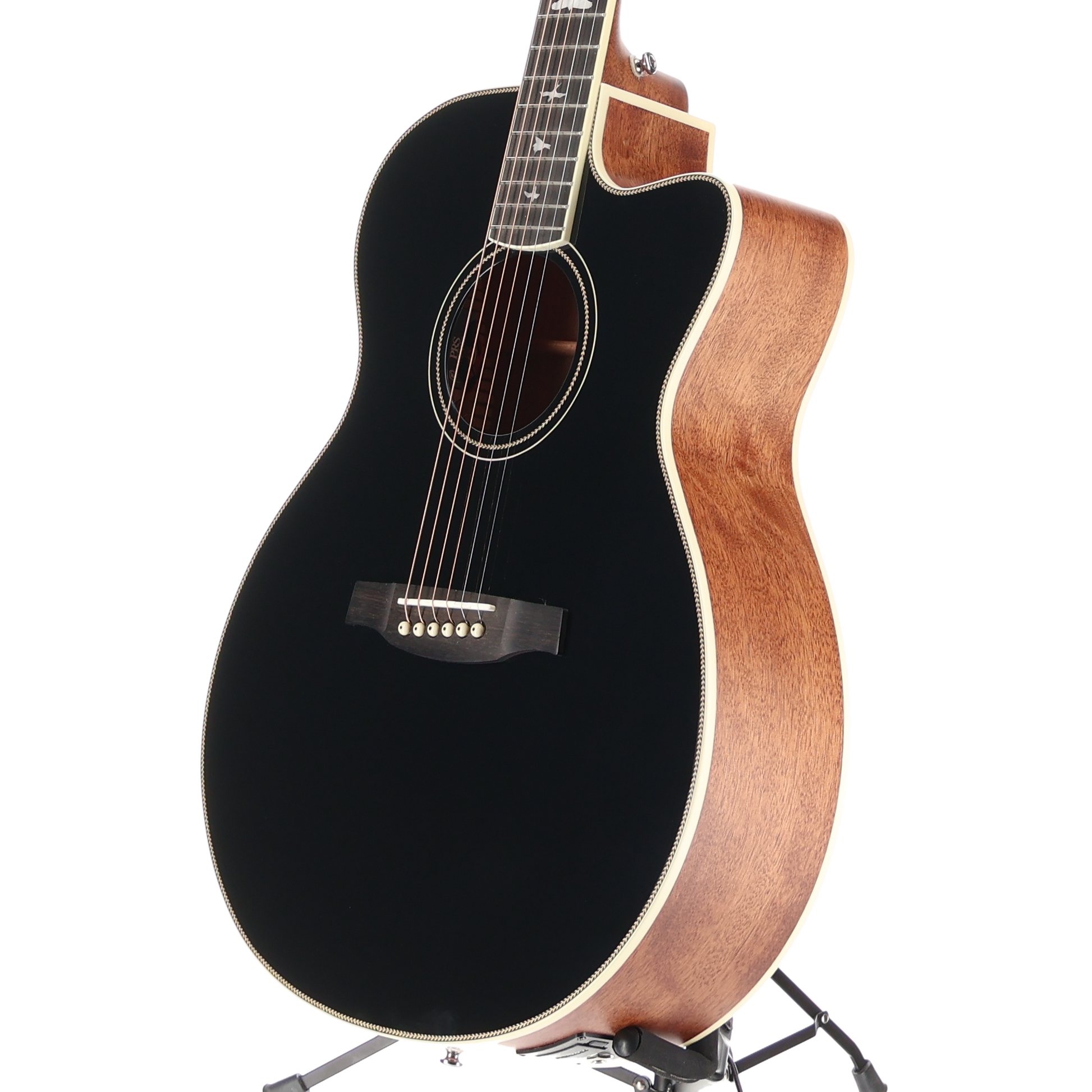 PRS SE A20E Angelus Cutaway Acoustic Electric Guitar - Black (M2) (20295)
