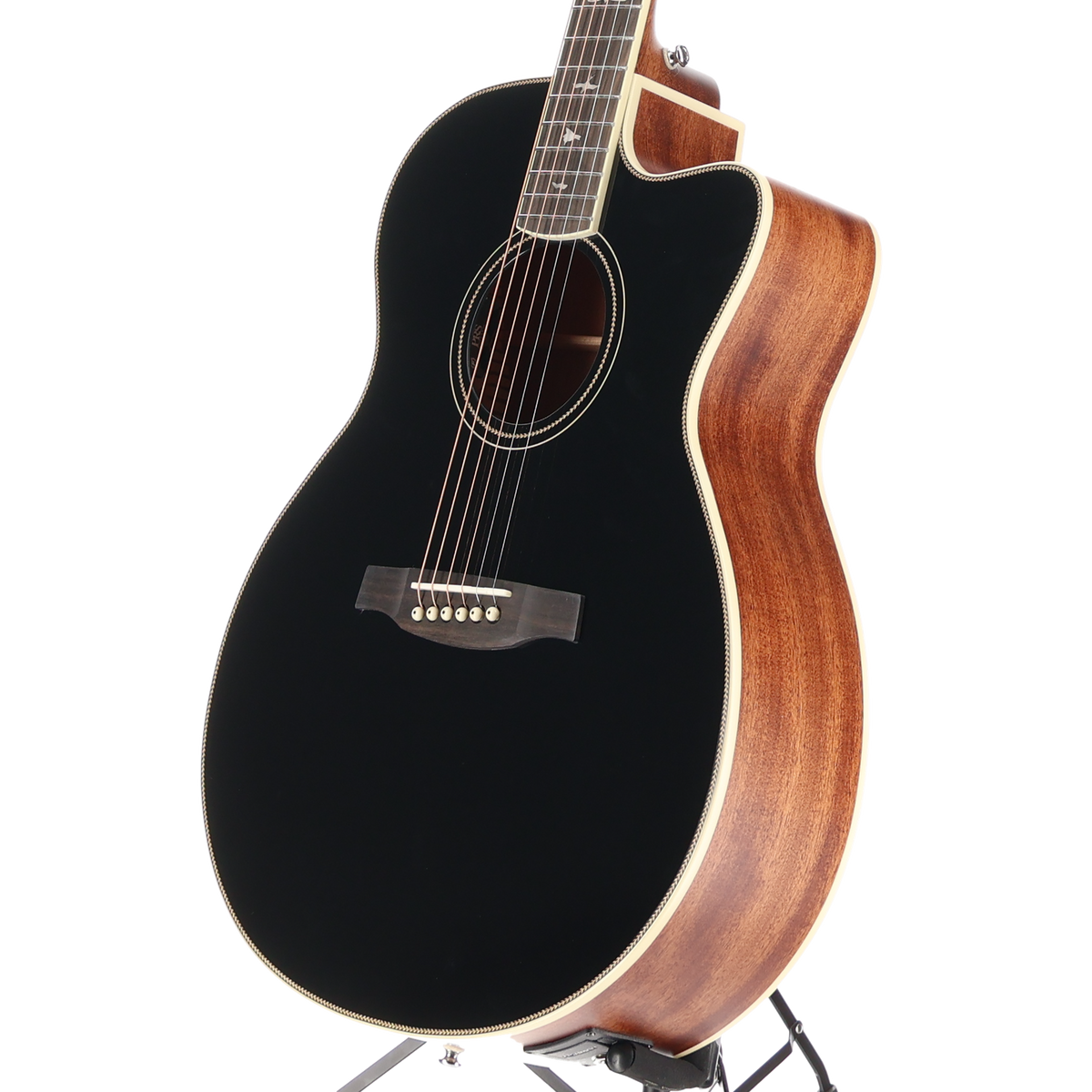 PRS SE A20E Angelus Cutaway Acoustic Electric Guitar - Black (M7) (22240)