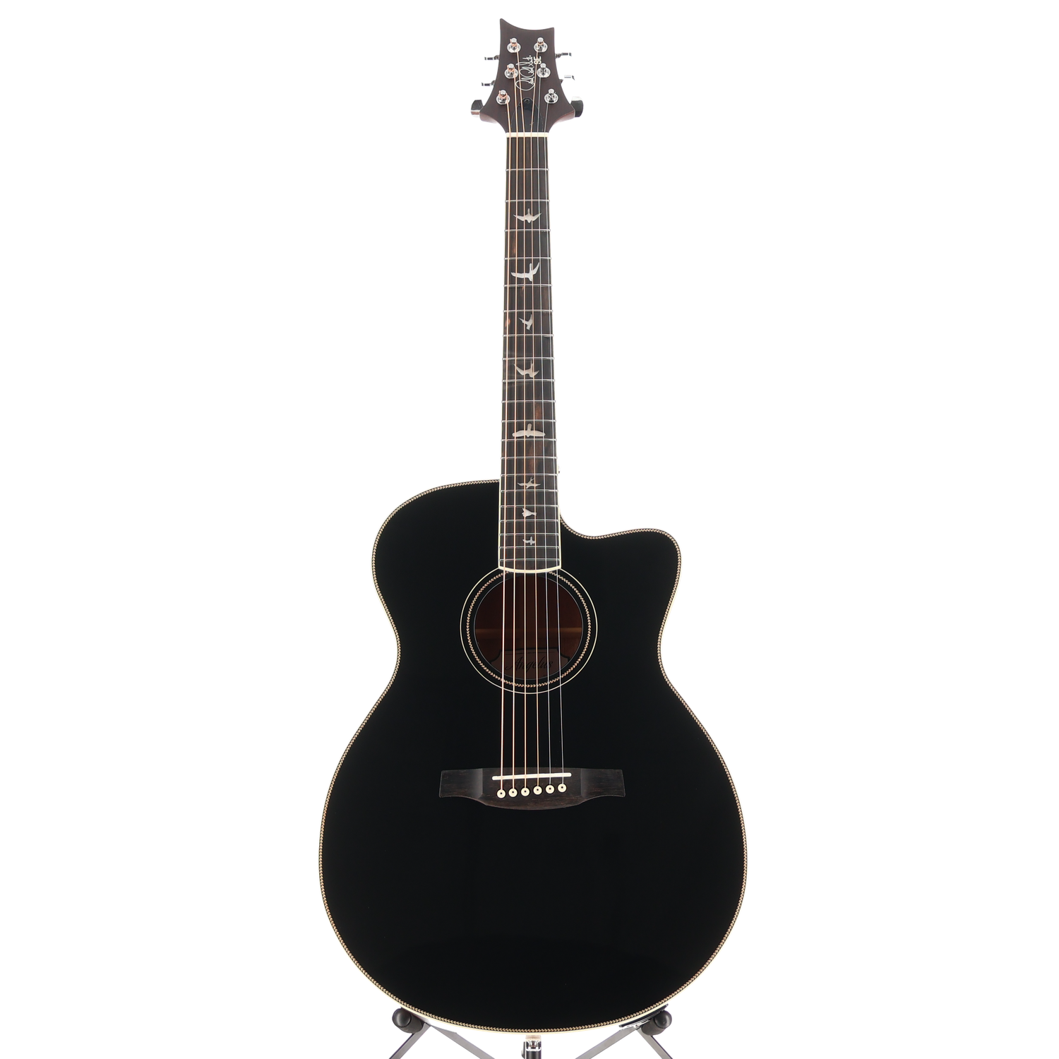 PRS SE A20E Angelus Cutaway Acoustic Electric Guitar - Black (Q1) (18736)