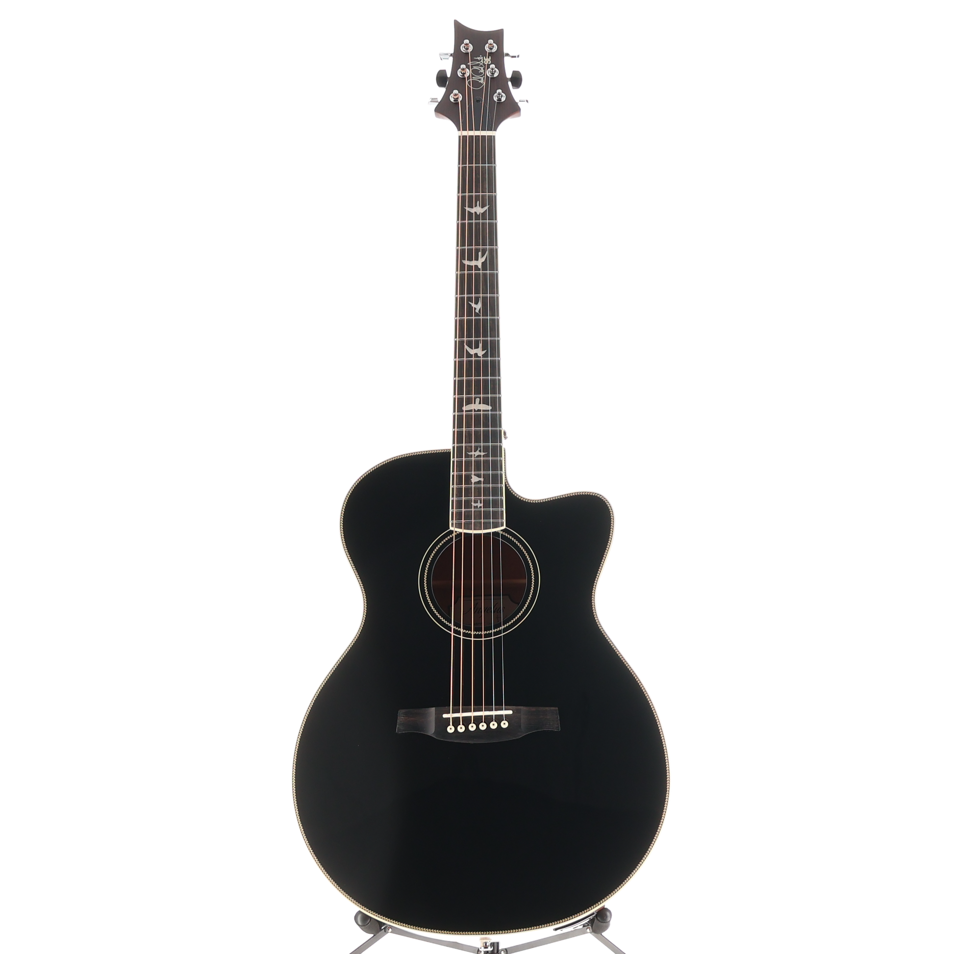 PRS SE A20E Angelus cutaway Acoustic Electric Guitar Black (G2) (16952)