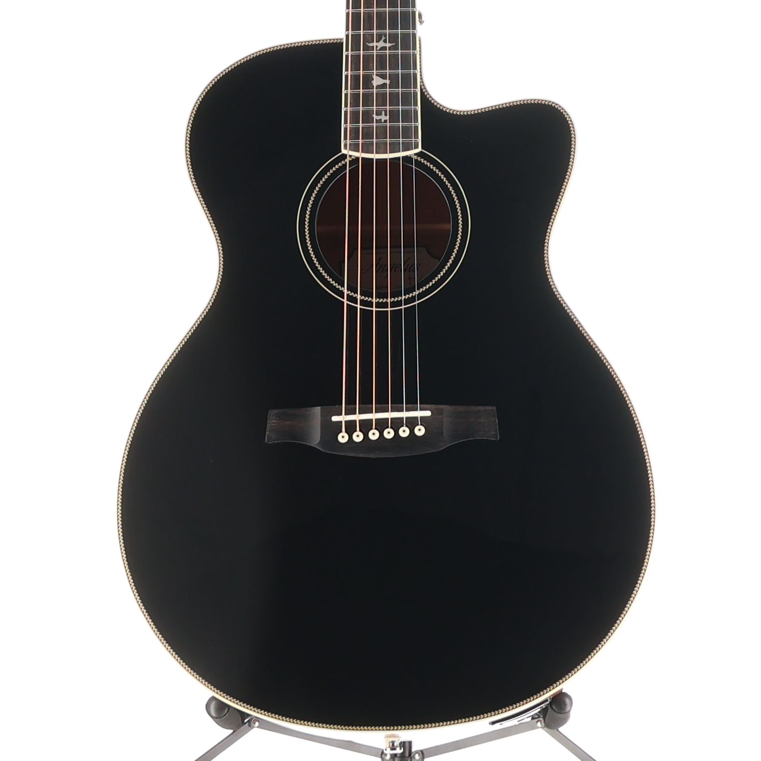 PRS SE A20E Angelus cutaway Acoustic Electric Guitar Black (G2) (16952)