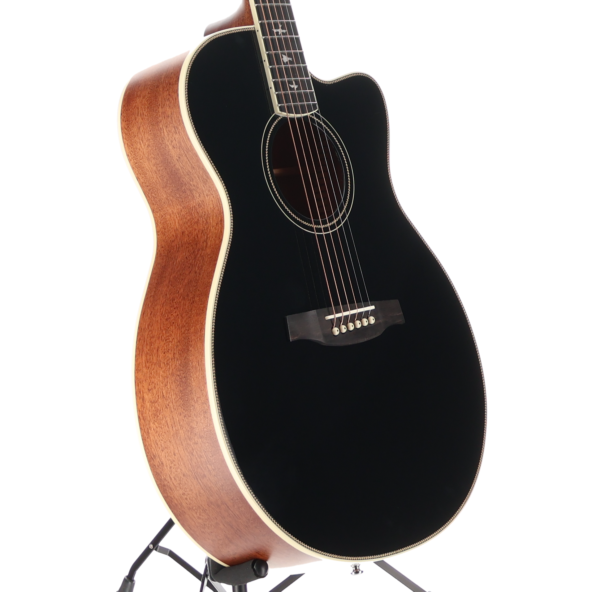PRS SE A20E Angelus cutaway Acoustic Electric Guitar Black (H1) (17295)