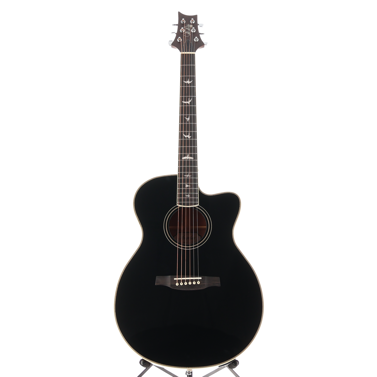 PRS SE A20E Angelus cutaway Acoustic Electric Guitar Black (H1) (17295)