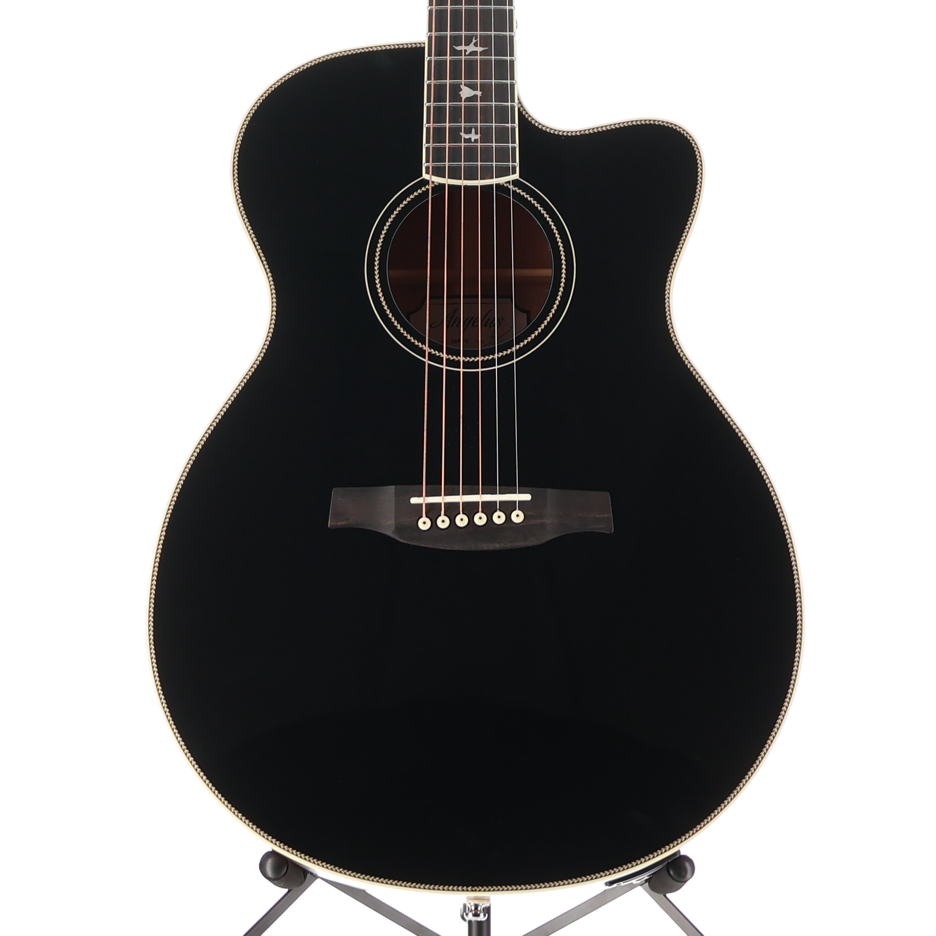 PRS SE A20E Angelus cutaway Acoustic Electric Guitar Black (H1) (17295)