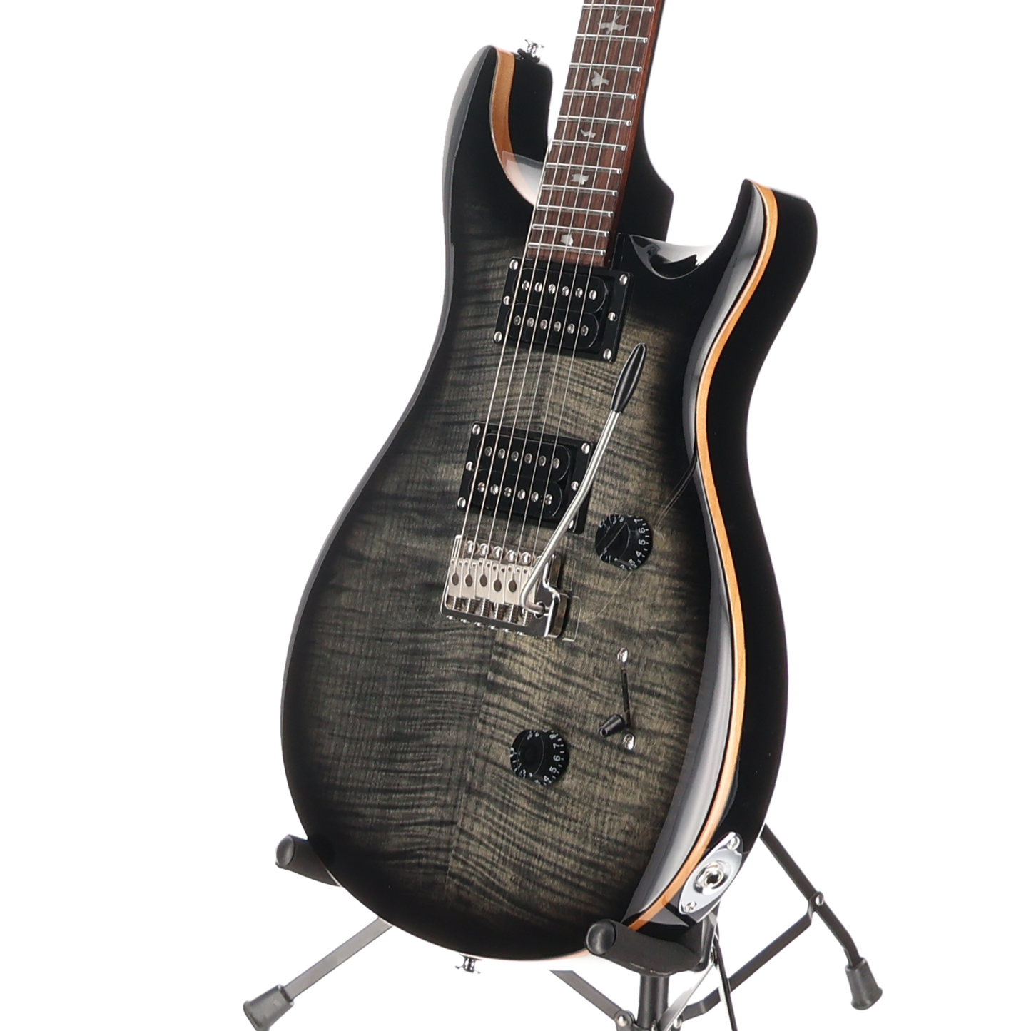 PRS SE Custom 24 Electric Guitar Charcoal Burst (P) (36413)