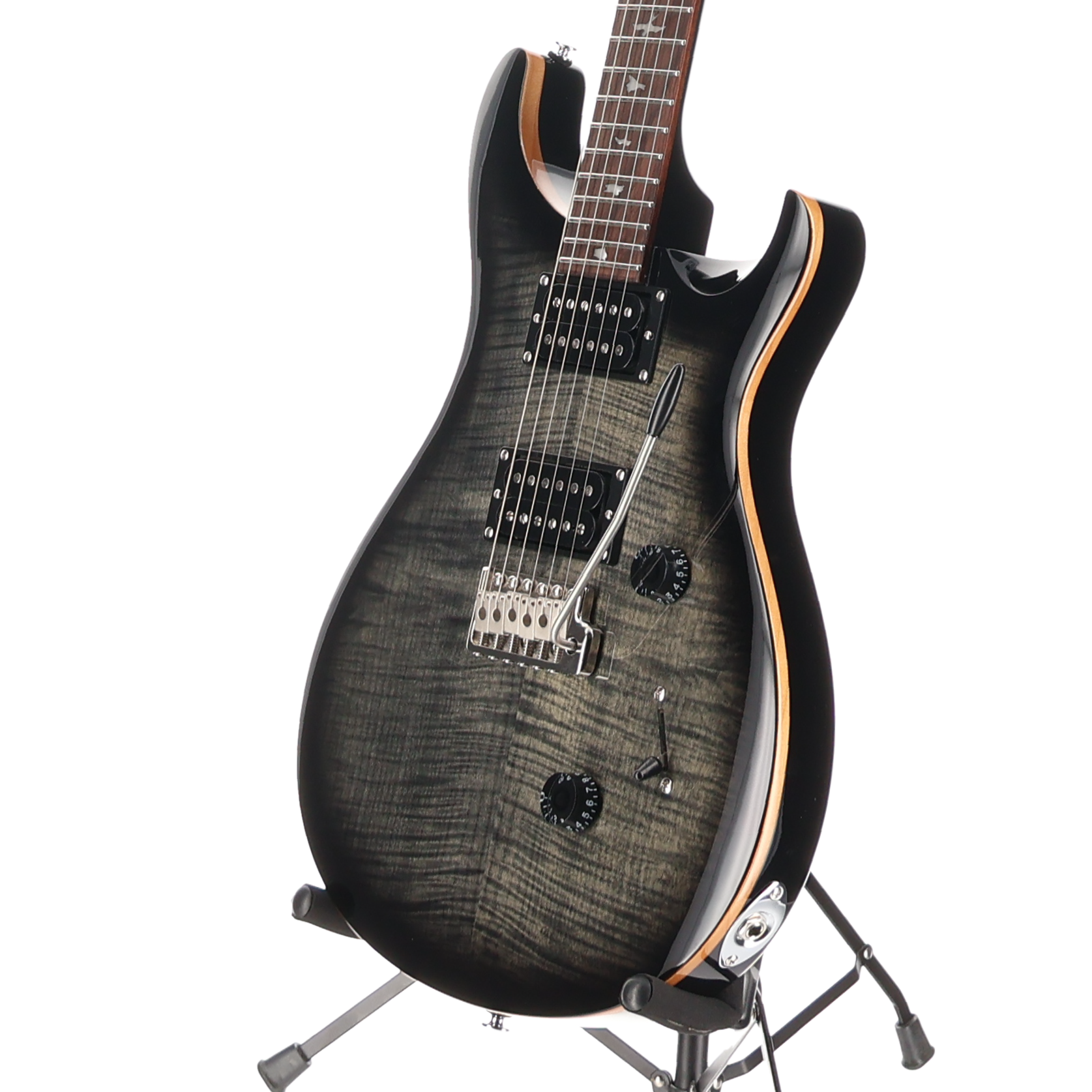 PRS SE Custom 24 Electric Guitar Charcoal Burst (P) (36413)
