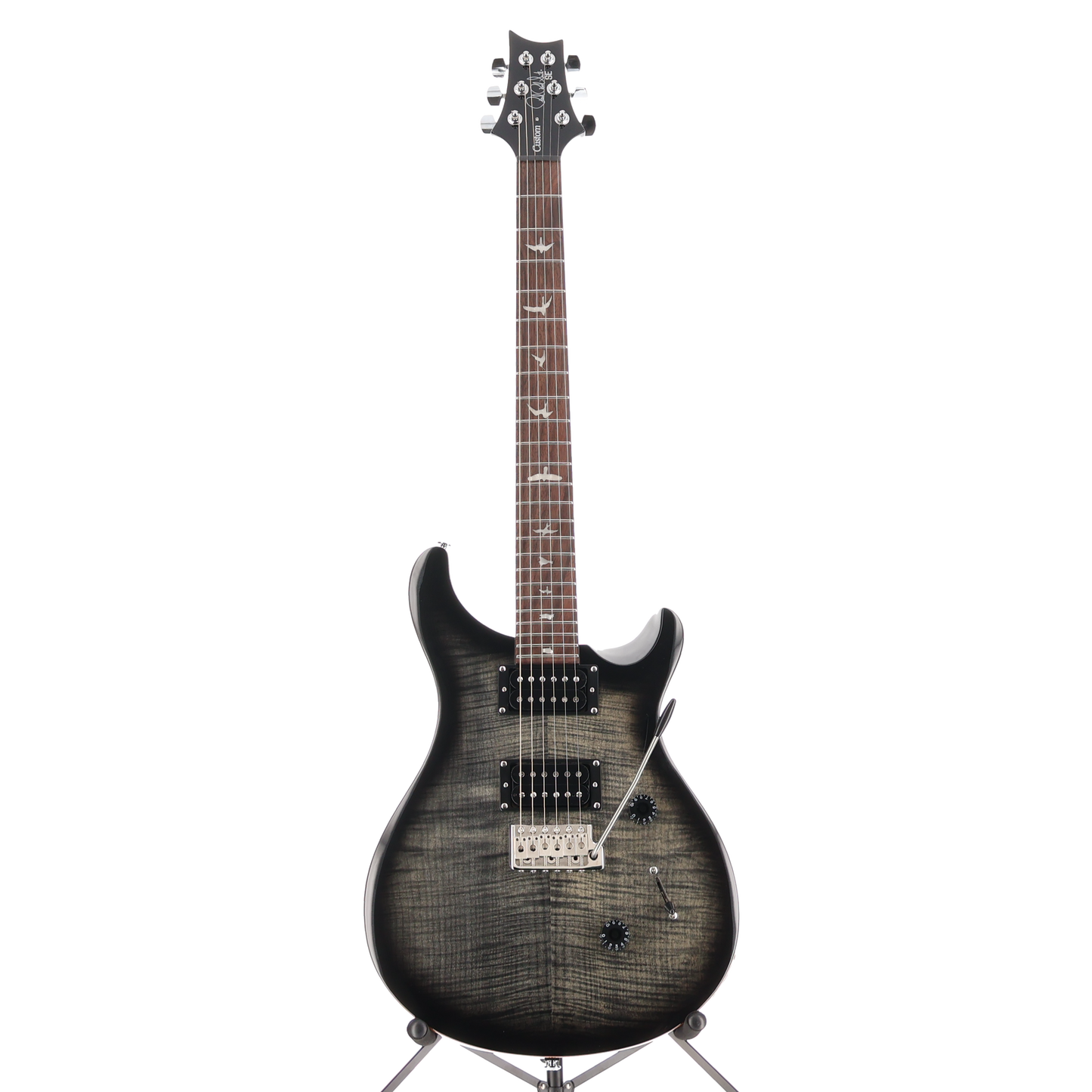 PRS SE Custom 24 Electric Guitar Charcoal Burst (P) (36413)