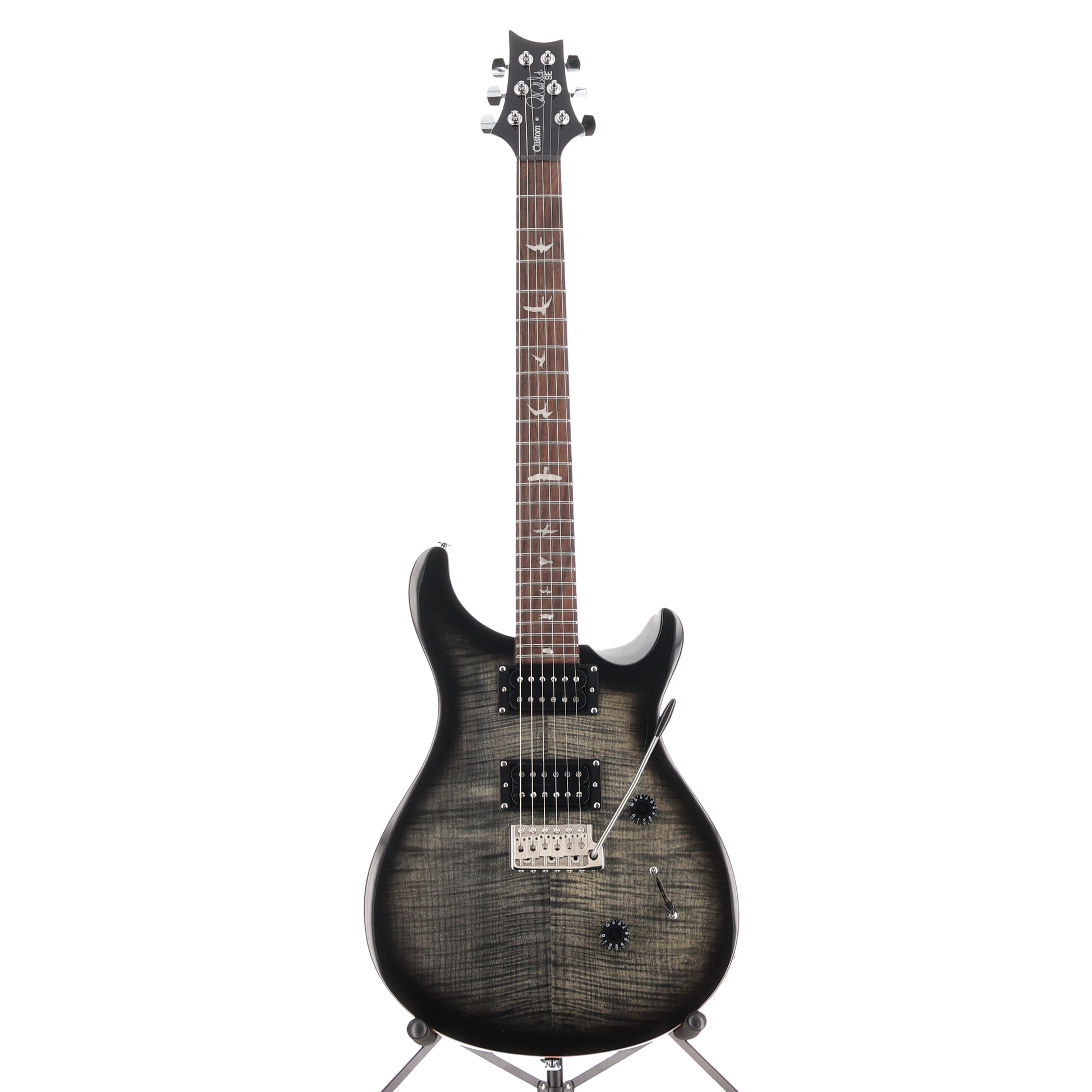 PRS SE Custom 24 Electric Guitar Charcoal Burst (P) (36413)