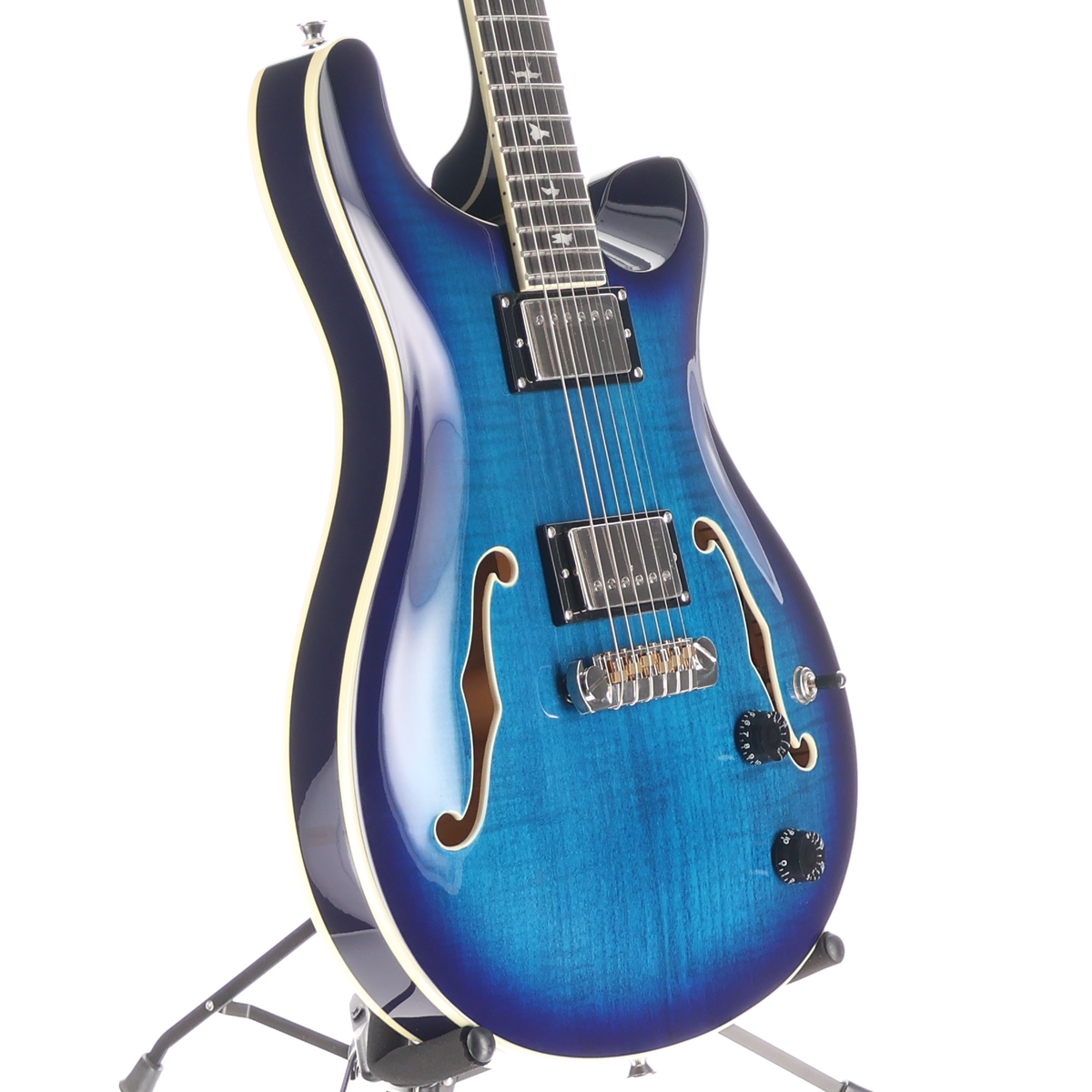 PRS SE Hollowbody II Electric Guitar - Faded Blue Burst (H3) (20217)