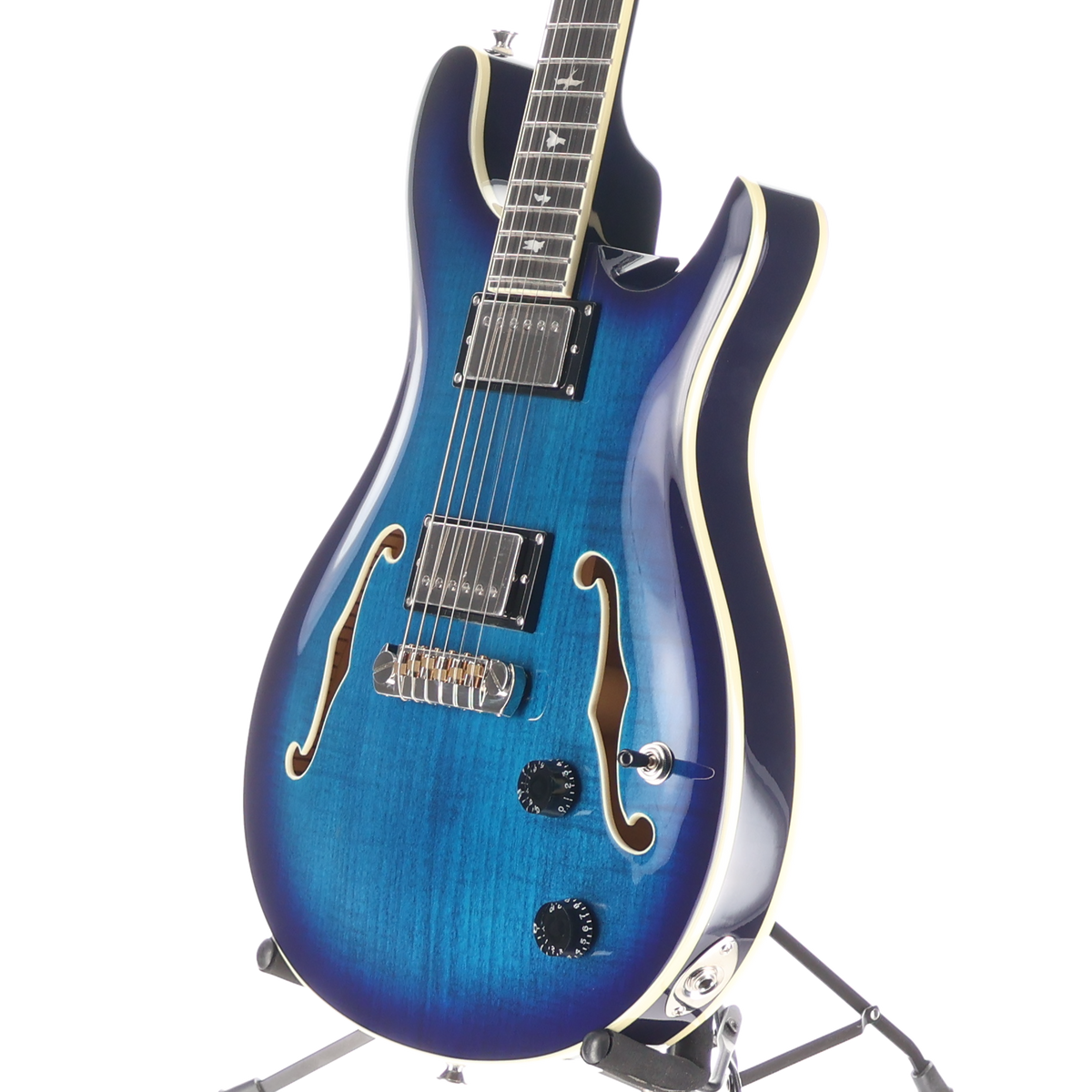PRS SE Hollowbody II Electric Guitar - Faded Blue Burst (H3) (20217)