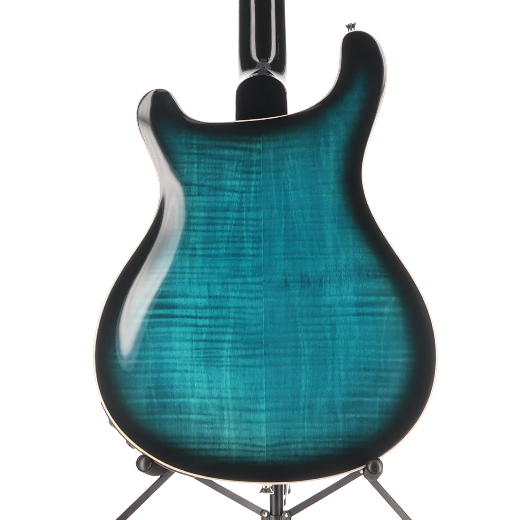 PRS SE Hollowbody II Piezo Electric Guitar - Peacock Blue Burst (P) (13064)