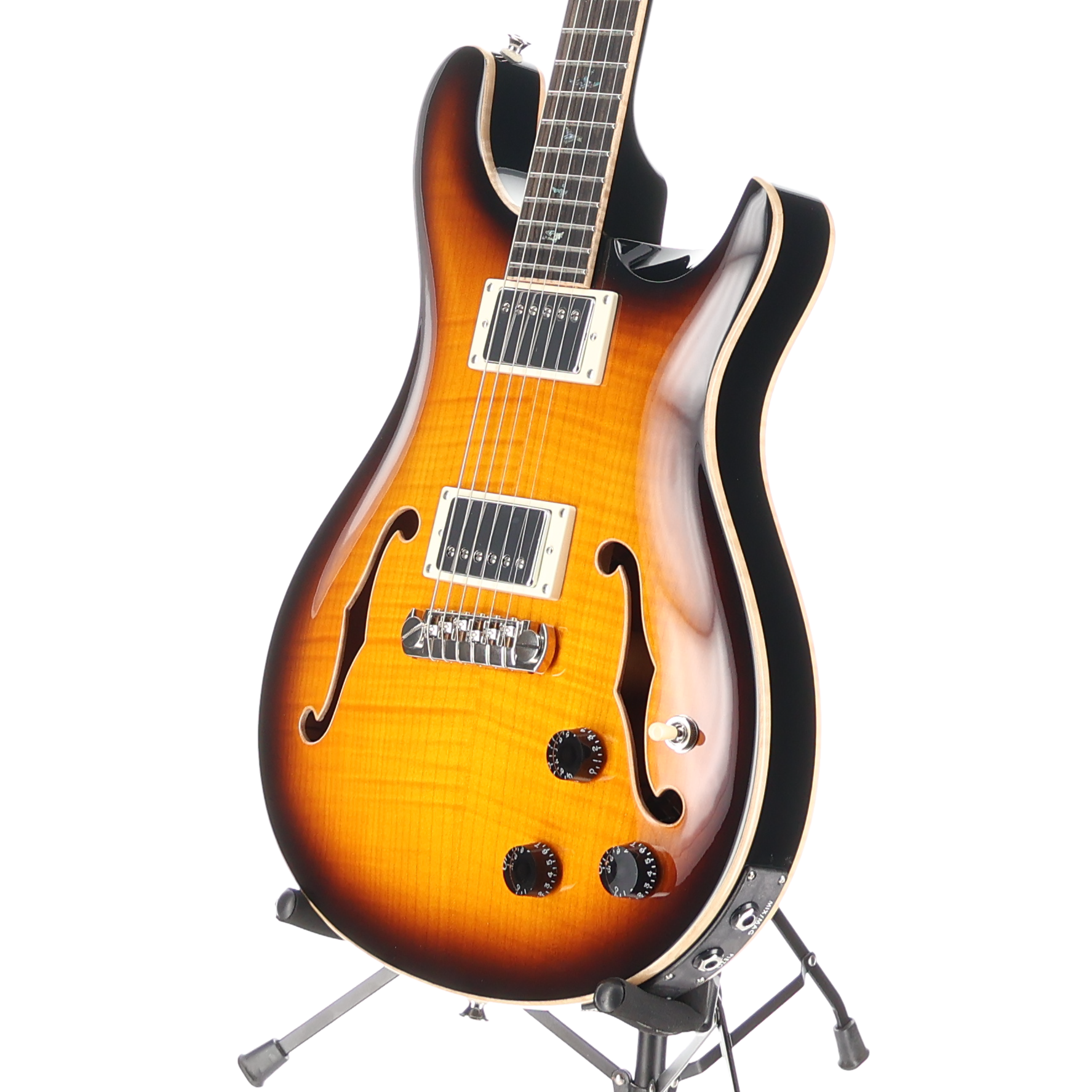 PRS SE Hollowbody II Piezo Electric Guitar - Vintage Burst (P) (02447)