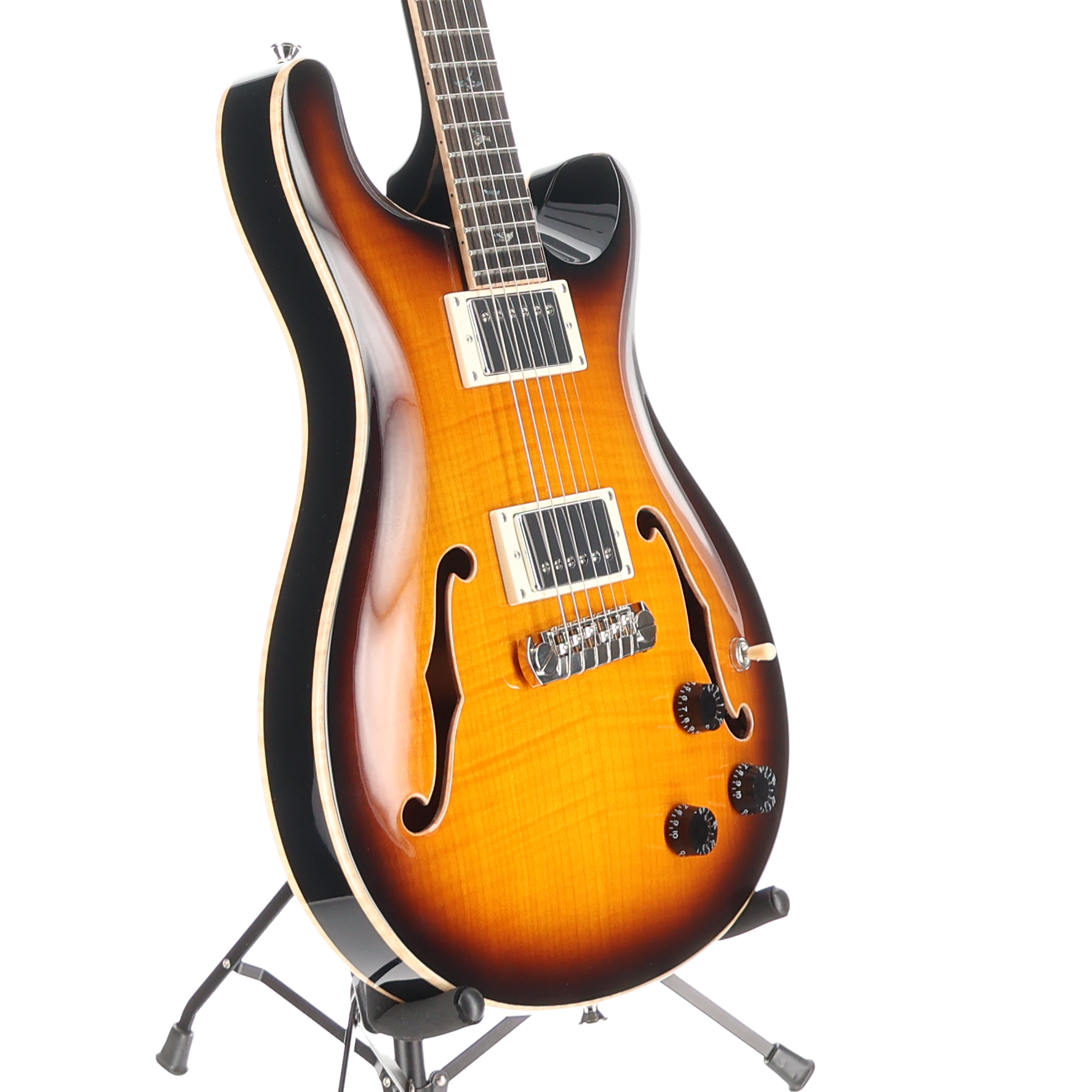PRS SE Hollowbody II Piezo Electric Guitar - Vintage Burst (P) (02447)