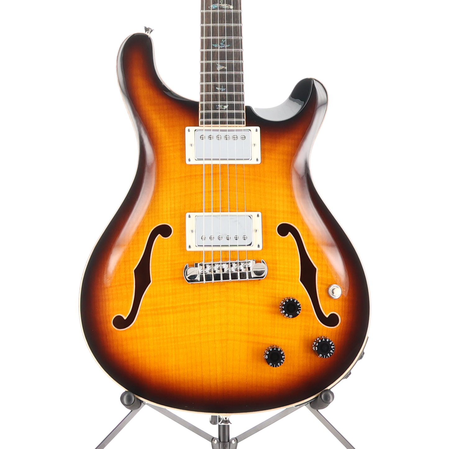 PRS SE Hollowbody II Piezo Electric Guitar - Vintage Burst (P) (02447)