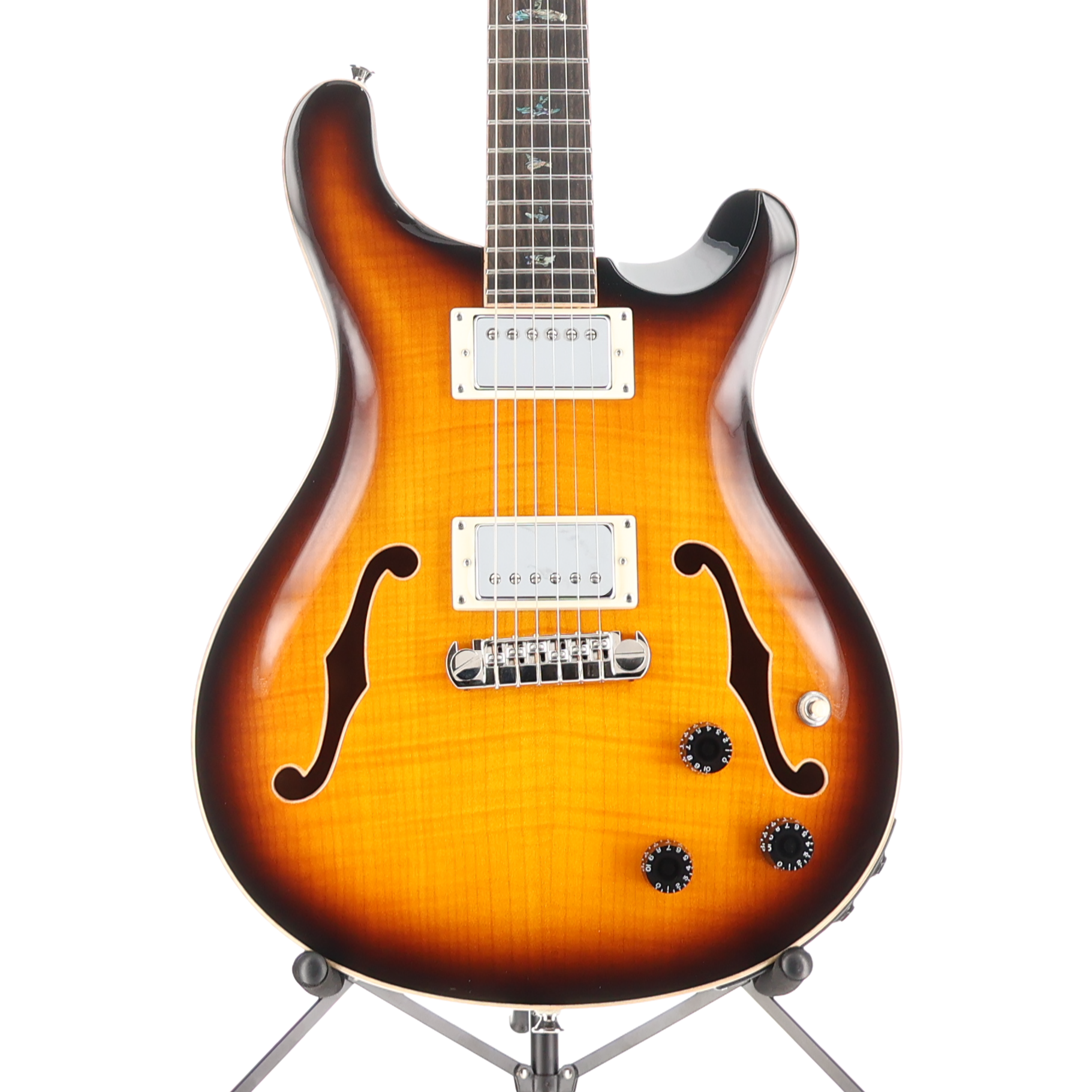 PRS SE Hollowbody II Piezo Electric Guitar - Vintage Burst (P) (02447)