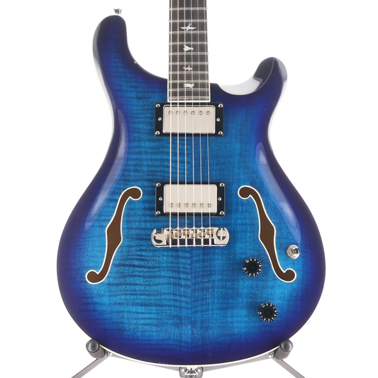 PRS SE Hollowbody II electric Guitar - Faded Blue Burst (B4) (19007)