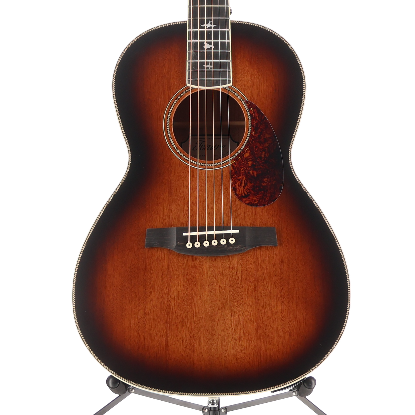PRS SE P20E Parlor Acoustic Electric Guitar Tobacco Burst (B3) (17758)