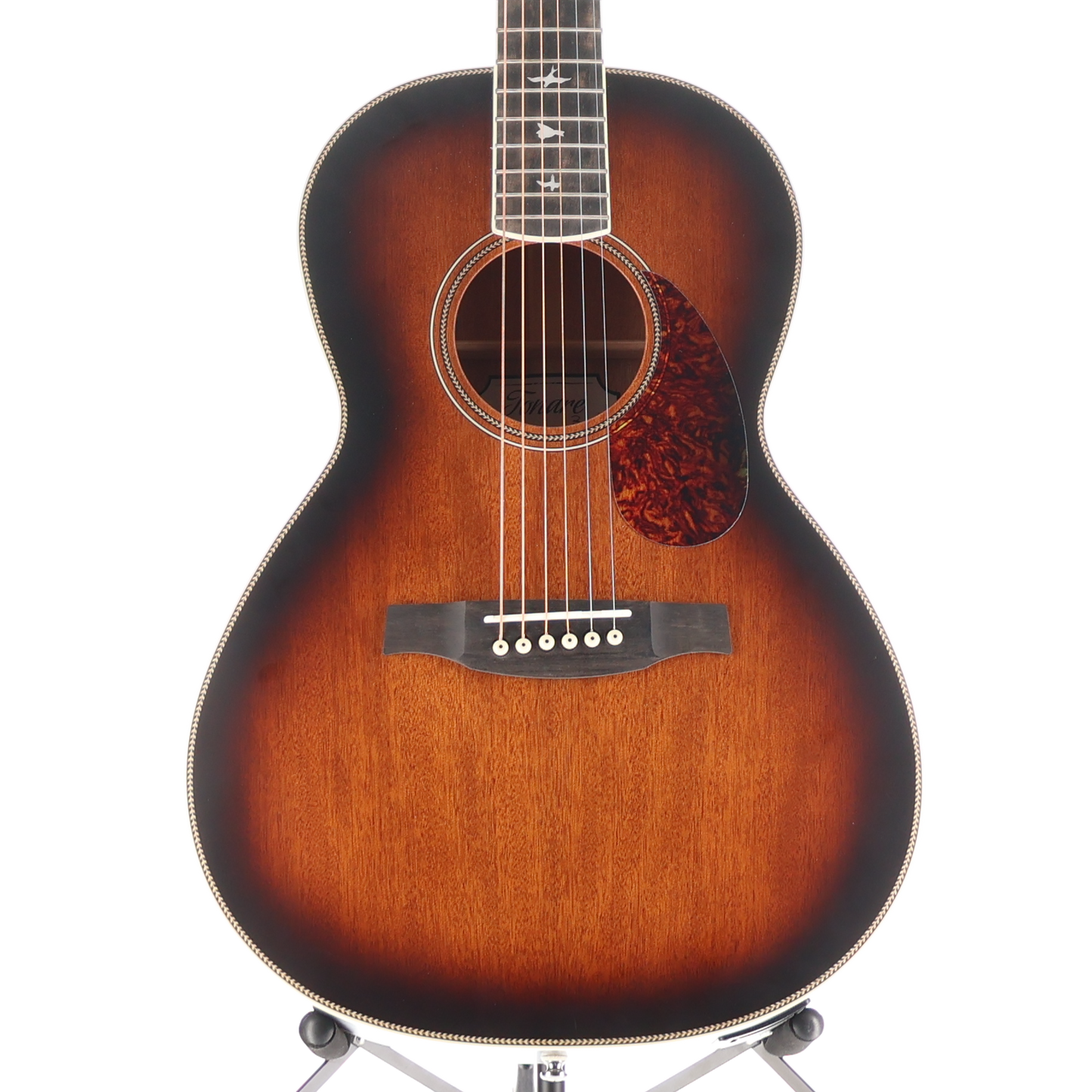 PRS SE P20E Parlor Acoustic Electric Guitar - Tobacco Sunburst (F3) (10286)