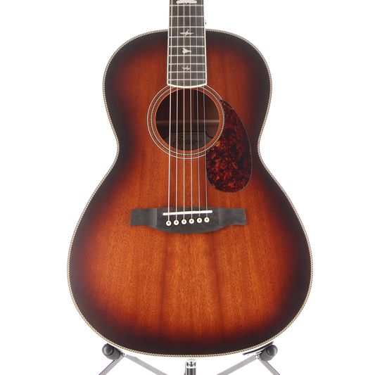 PRS SE P20E Parlor Acoustic Electric Guitar - Tobacco Sunburst (K10) (06579)