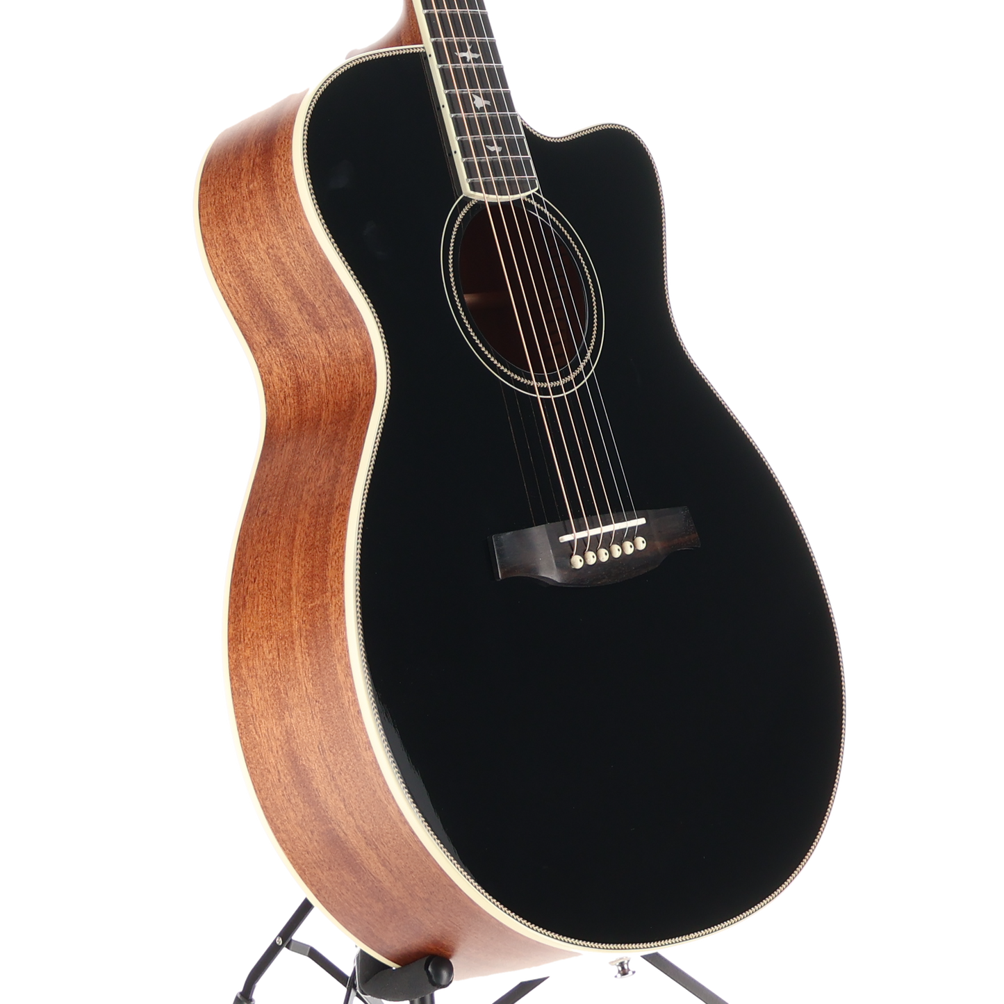 PRS The SE A20E Angelus Cutaway Acoustic Electric Guitar - Black (F13) (18350)