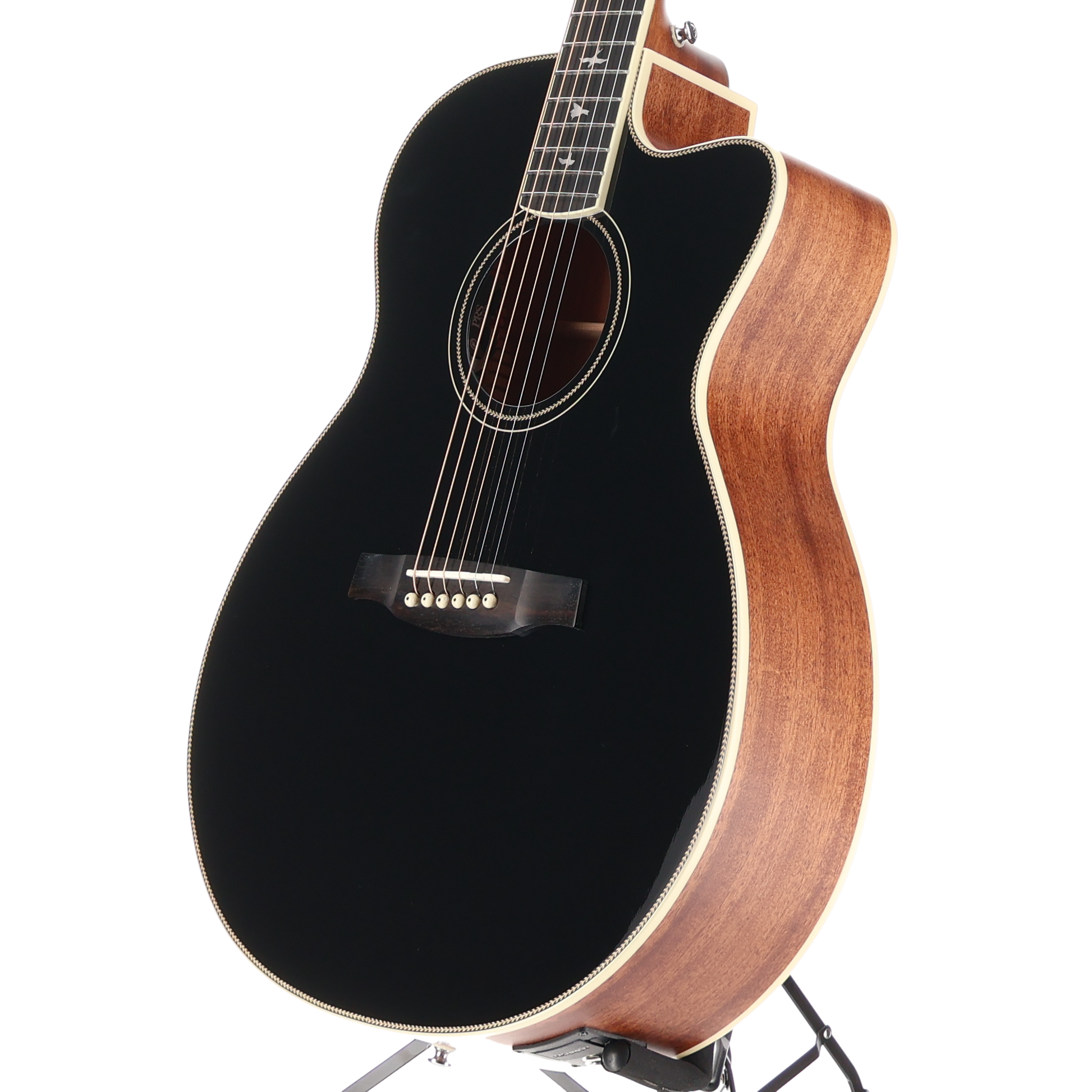 PRS The SE A20E Angelus Cutaway Acoustic Electric Guitar - Black (F13) (18350)