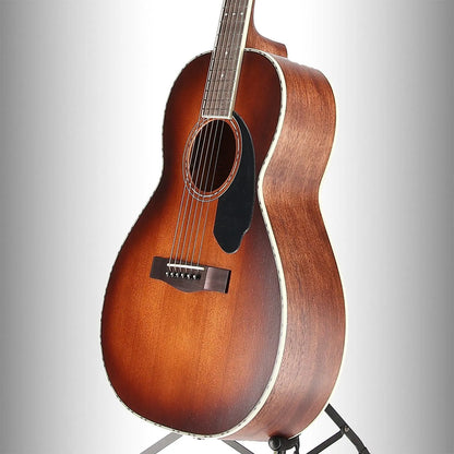 PS-220E Parlor, All Mahogany, Ovangkol Fingerboard, Aged Cognac Burst (02715)