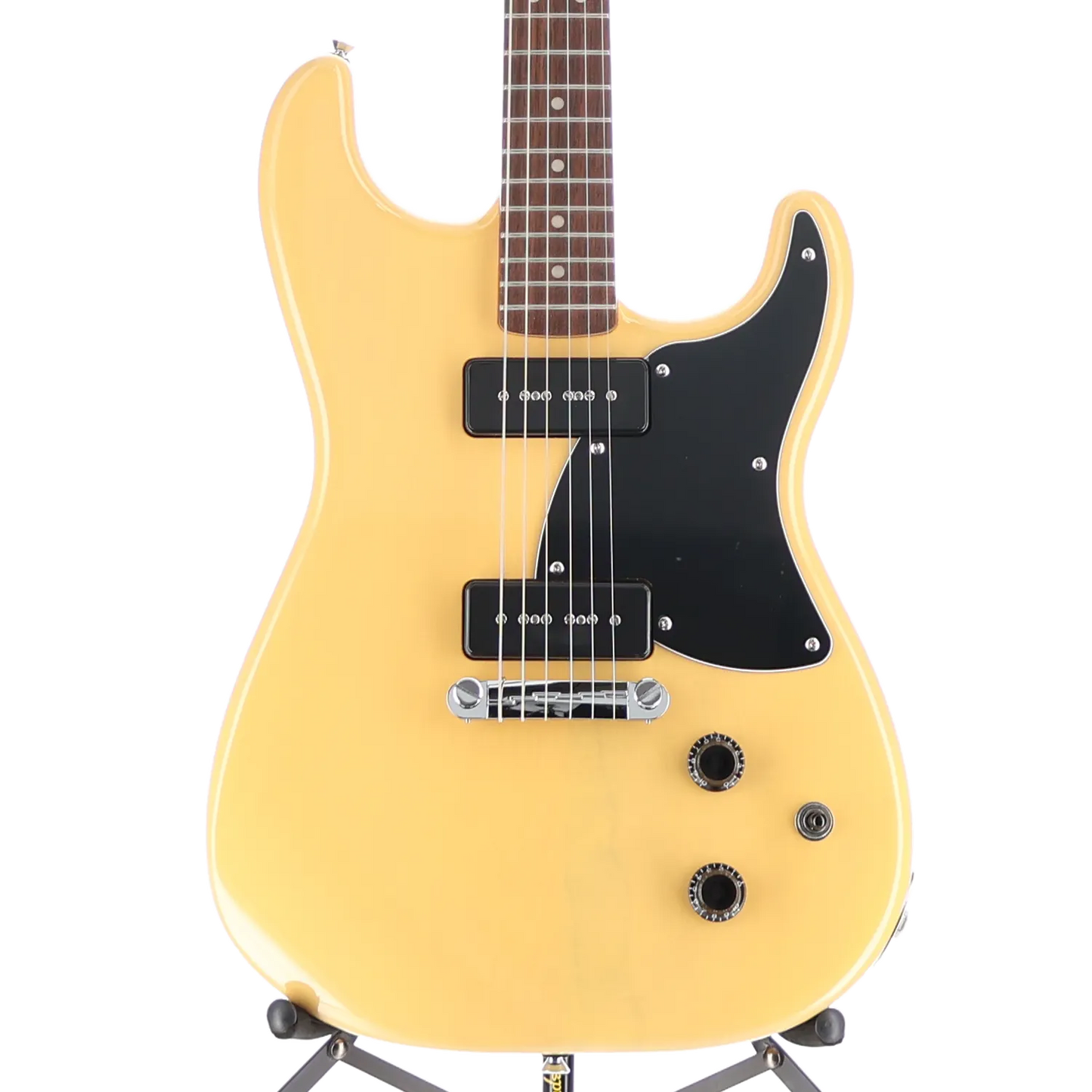 Paranormal Strat-O-Sonic, Laurel Fingerboard, Black Pickguard, Vintage Blonde (RP) (35507)