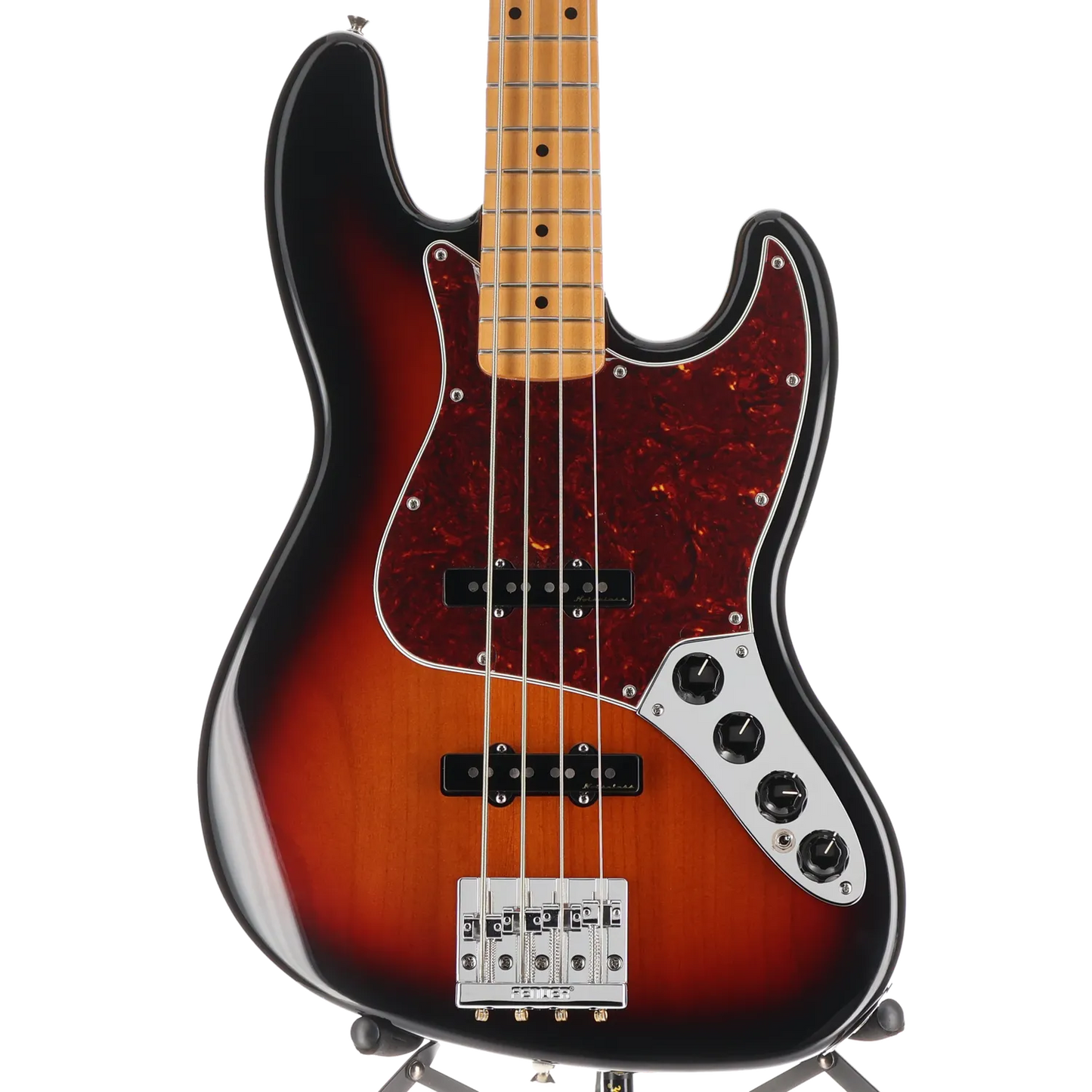 Player II Modified Active Jazz Bass®, Maple Fingerboard, 3 Tone Sunburst (B3) (08954)