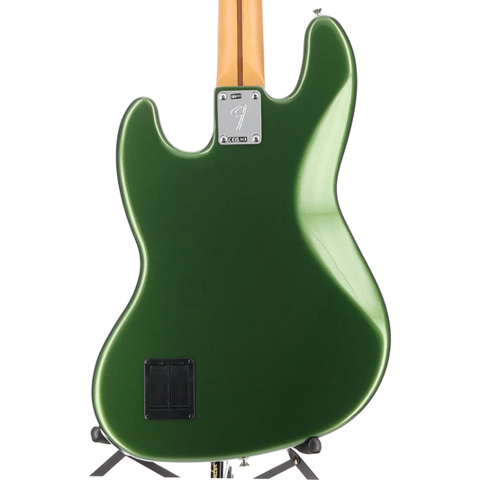 Player II Modified Active Jazz Bass, Rosewood Fingerboard, Harvest Green Metallic (A7) (16100)