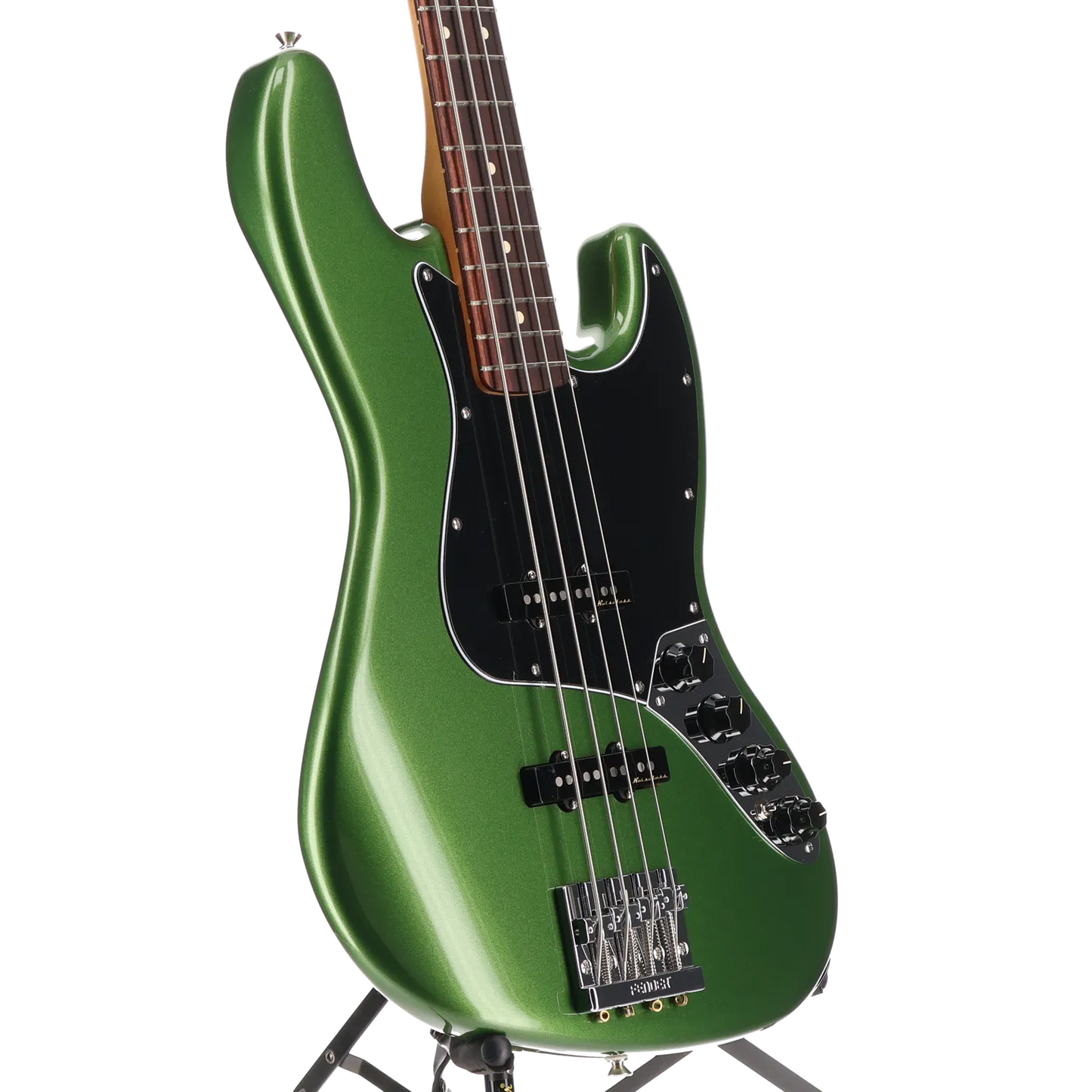 Player II Modified Active Jazz Bass, Rosewood Fingerboard, Harvest Green Metallic (A7) (16100)
