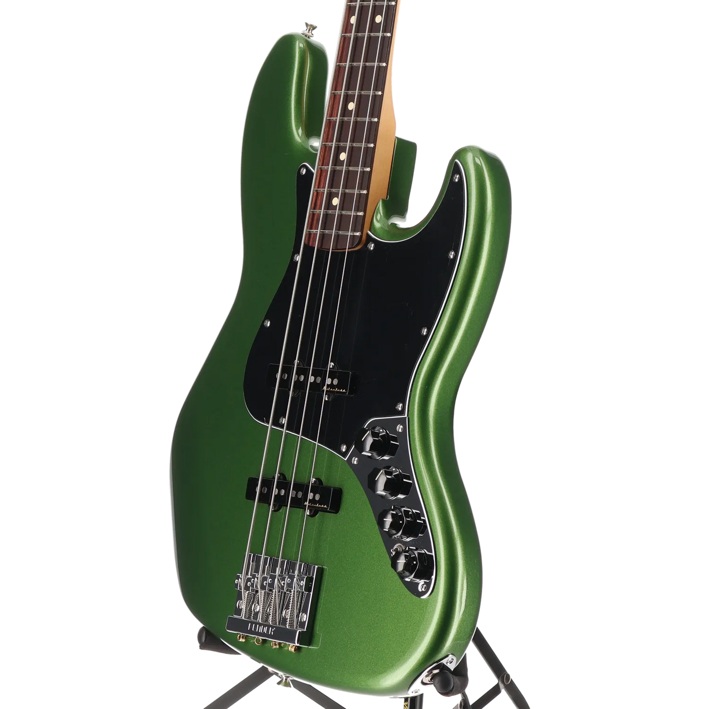 Player II Modified Active Jazz Bass, Rosewood Fingerboard, Harvest Green Metallic (A7) (16100)