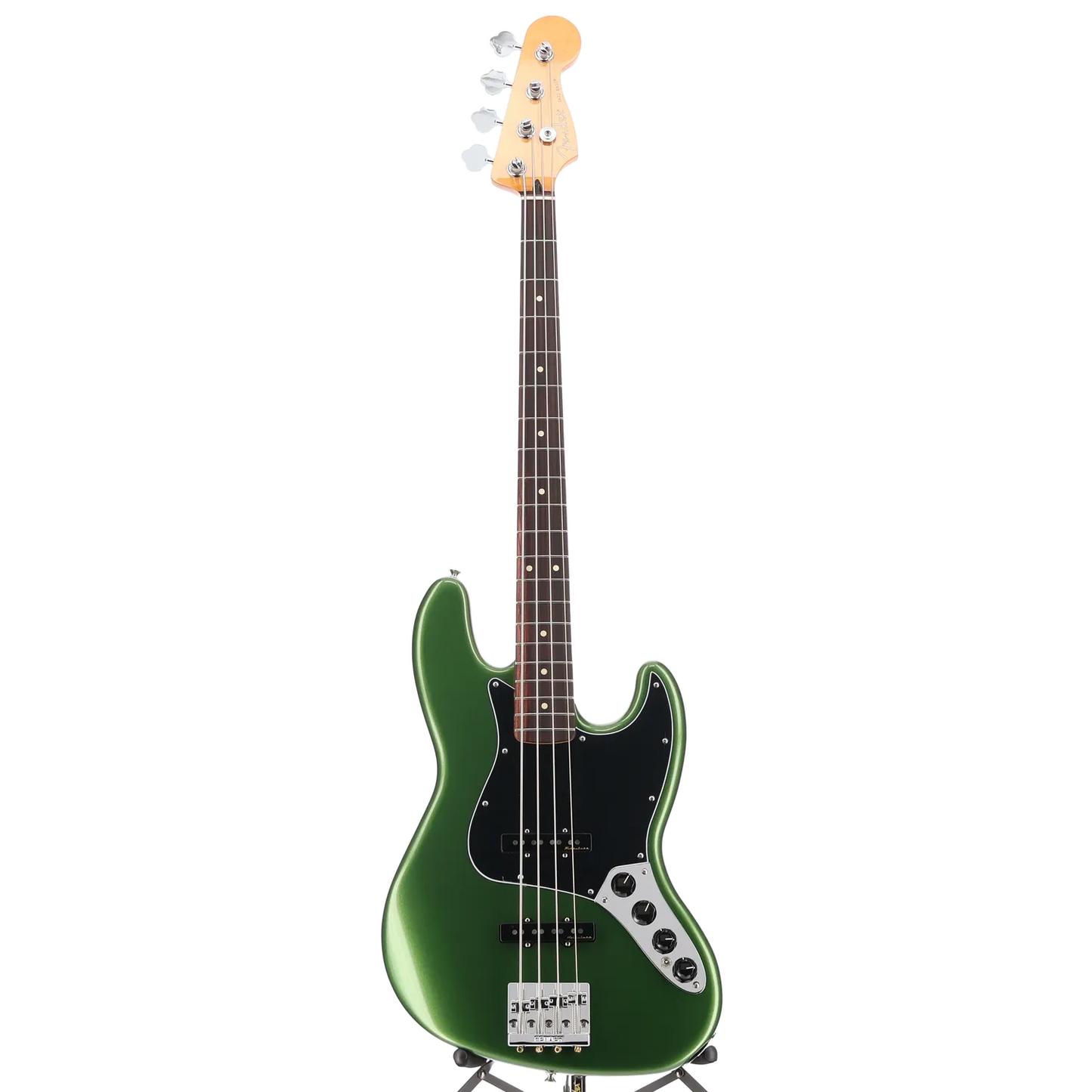 Player II Modified Active Jazz Bass, Rosewood Fingerboard, Harvest Green Metallic (A7) (16100)