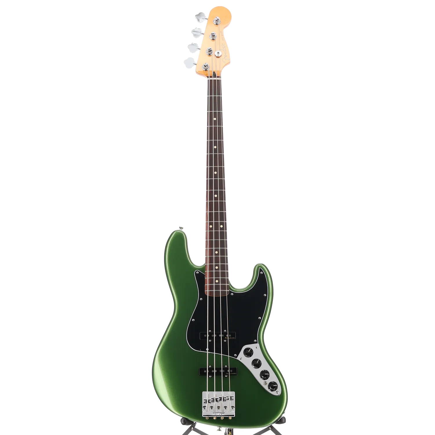Player II Modified Active Jazz Bass, Rosewood Fingerboard, Harvest Green Metallic (A7) (16100)