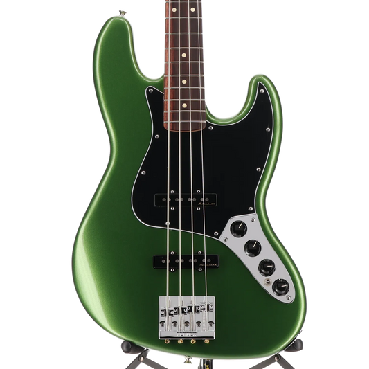 Player II Modified Active Jazz Bass, Rosewood Fingerboard, Harvest Green Metallic (A7) (16100)