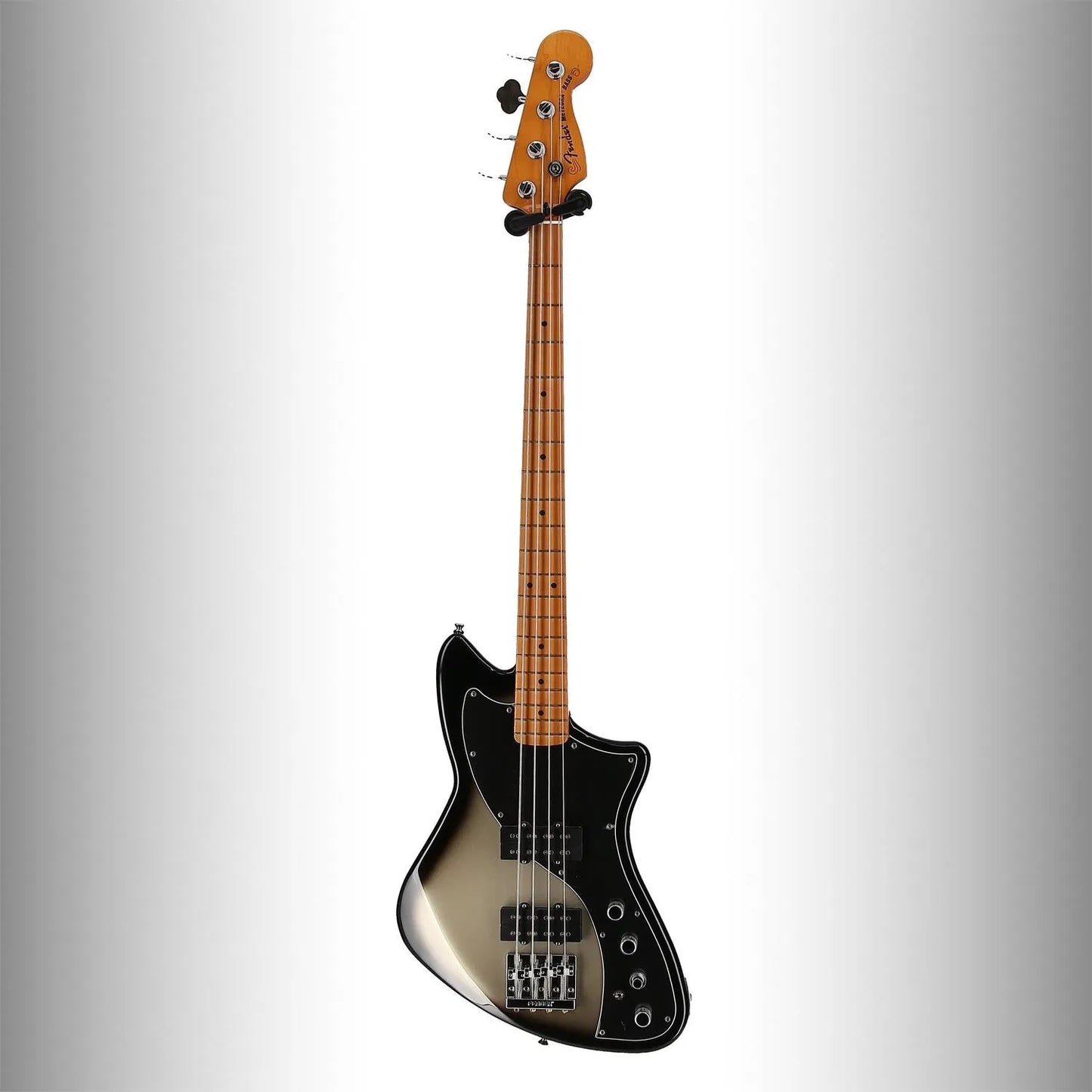 Player Plus Active Meteora Bass, Maple Fingerboard, Silverburst (56231)