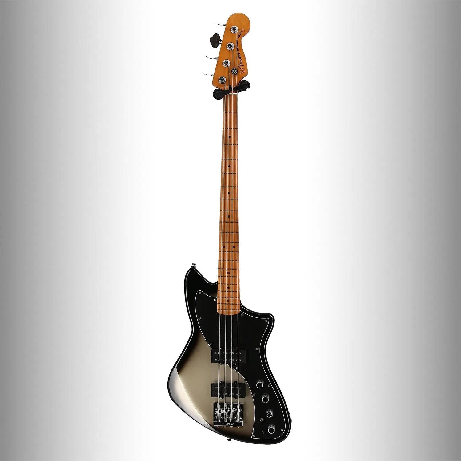Player Plus Active Meteora Bass, Maple Fingerboard, Silverburst (56231)